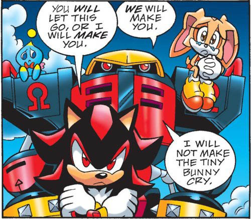Random panel from a Sonic comic