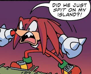 Random panel from a Sonic comic