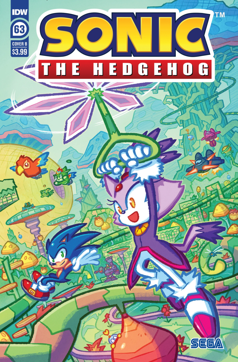 IDW Sonic #63 Cover Images & Release Date - Grabber Zone