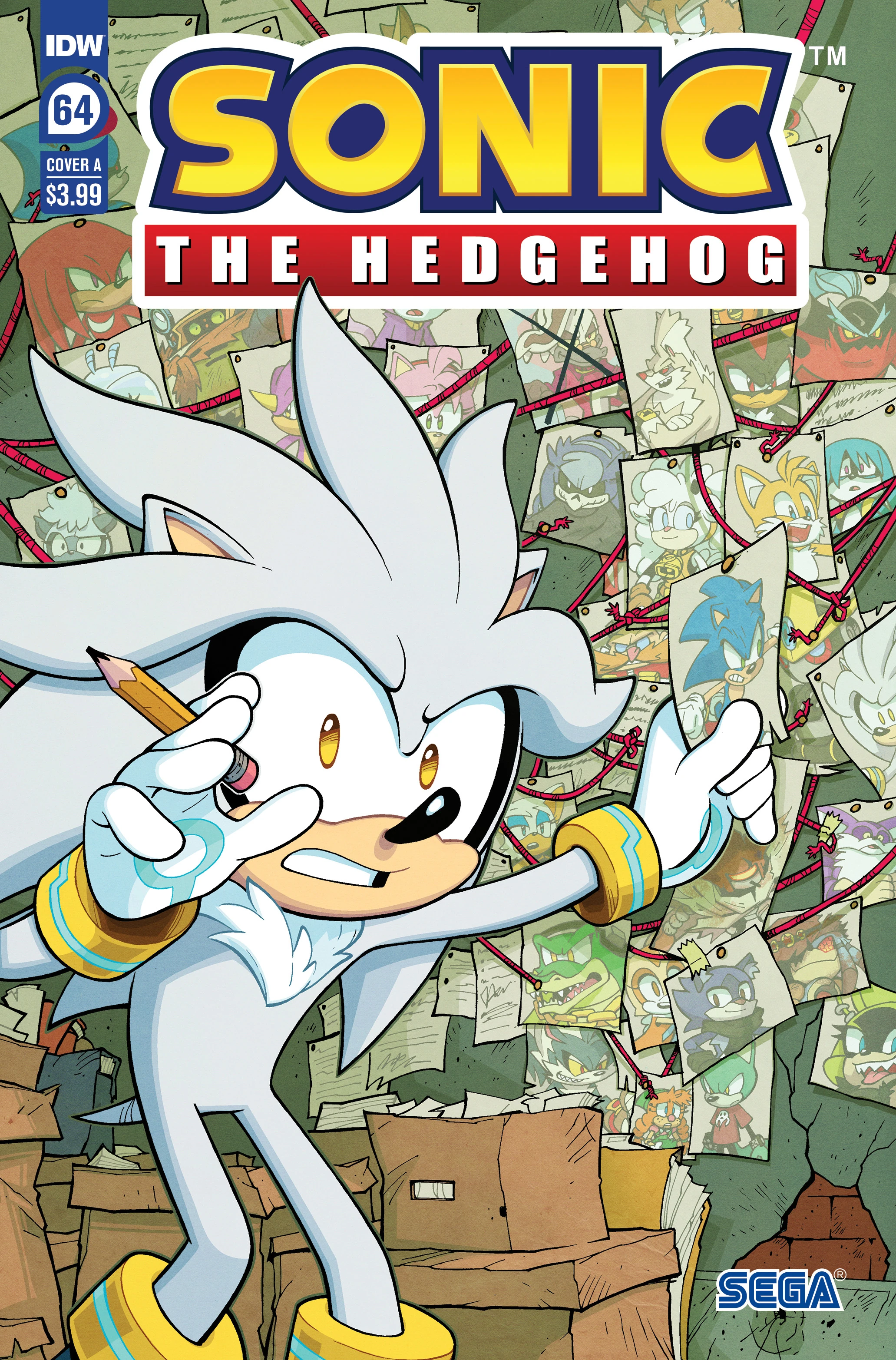 Idw silver the hedgehog