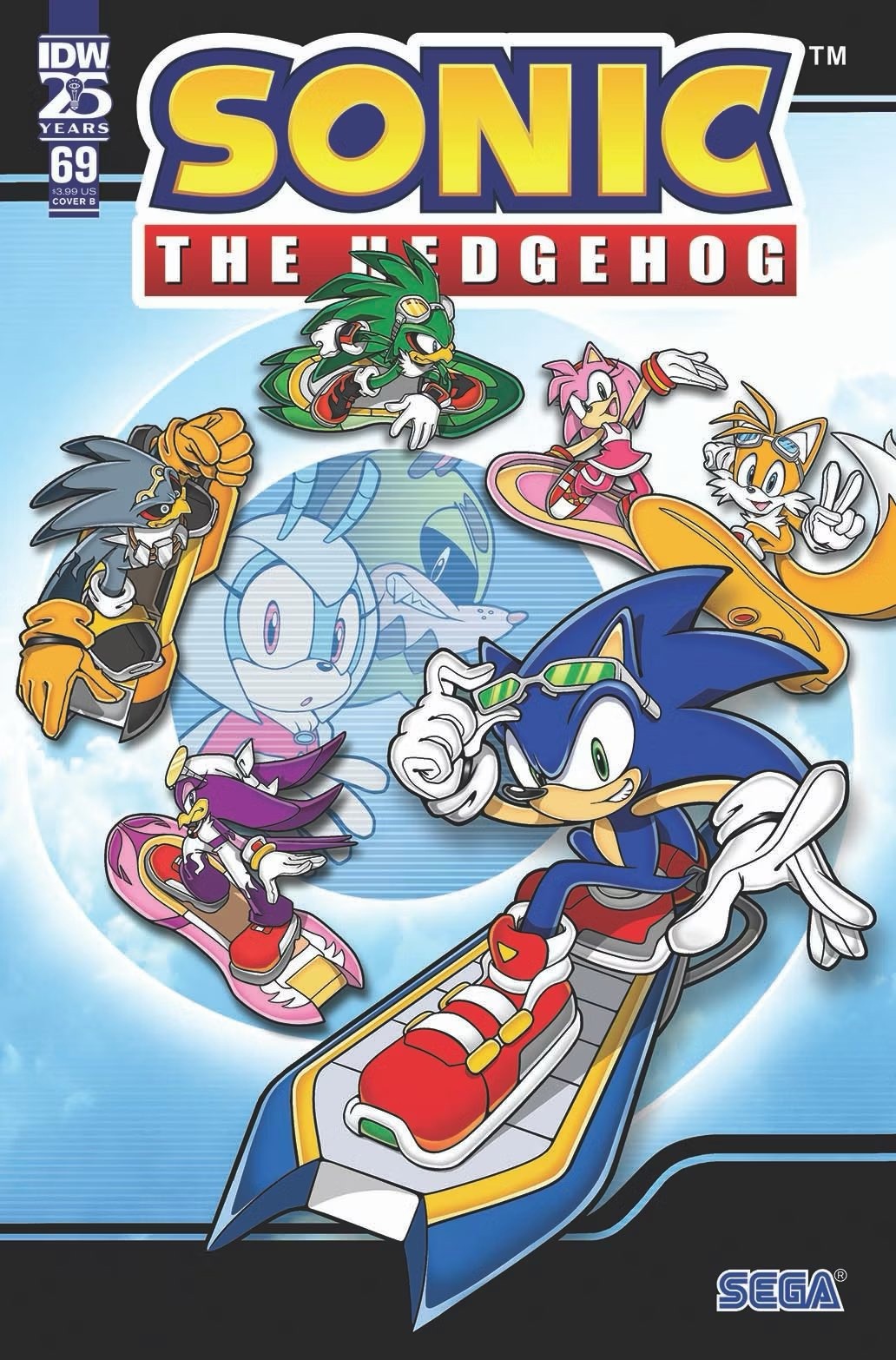 IDW Sonic #69 Cover Images & Release Date - Grabber Zone