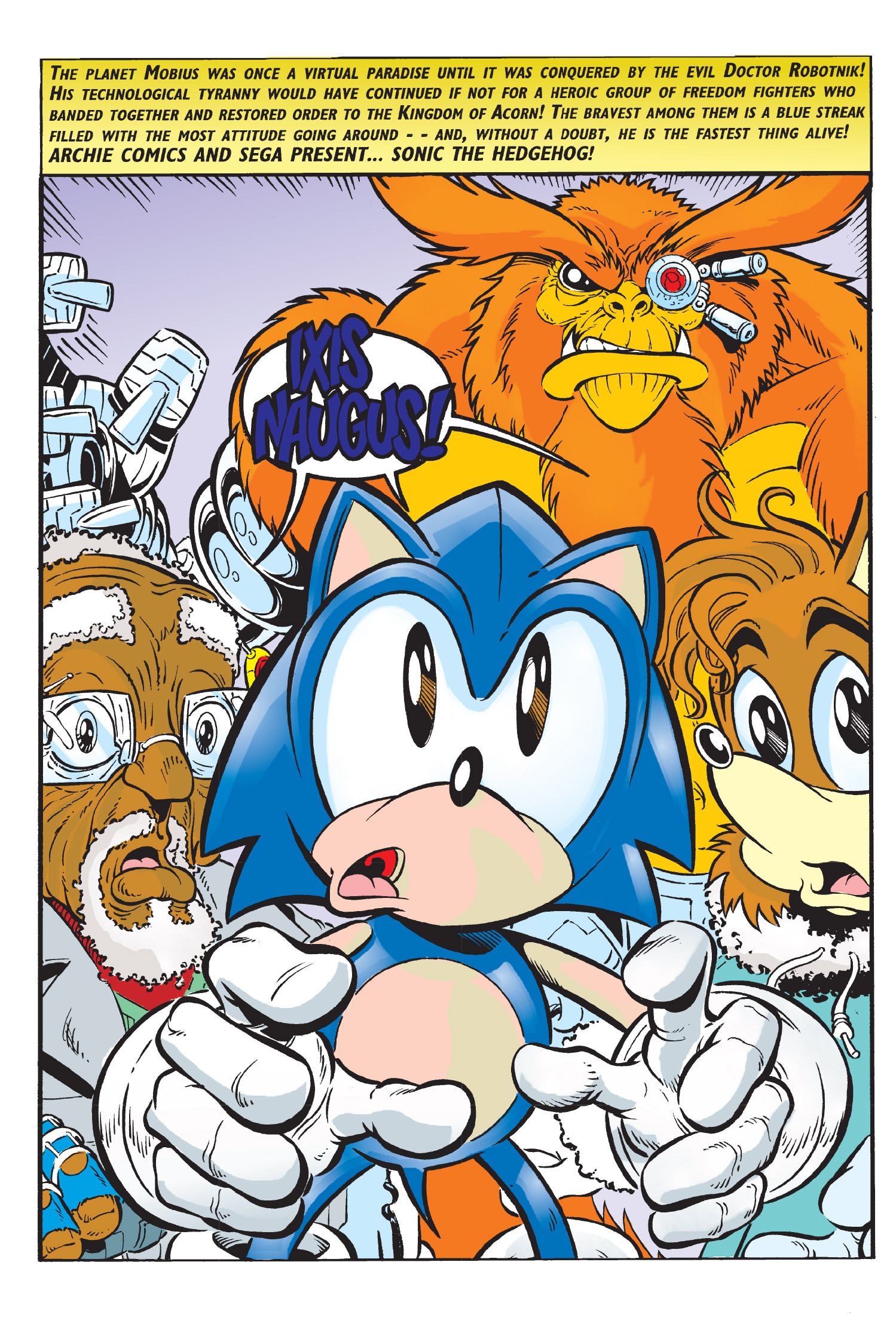 Archie Sonic The Hedgehog 65 Classic Era Read Comic Online