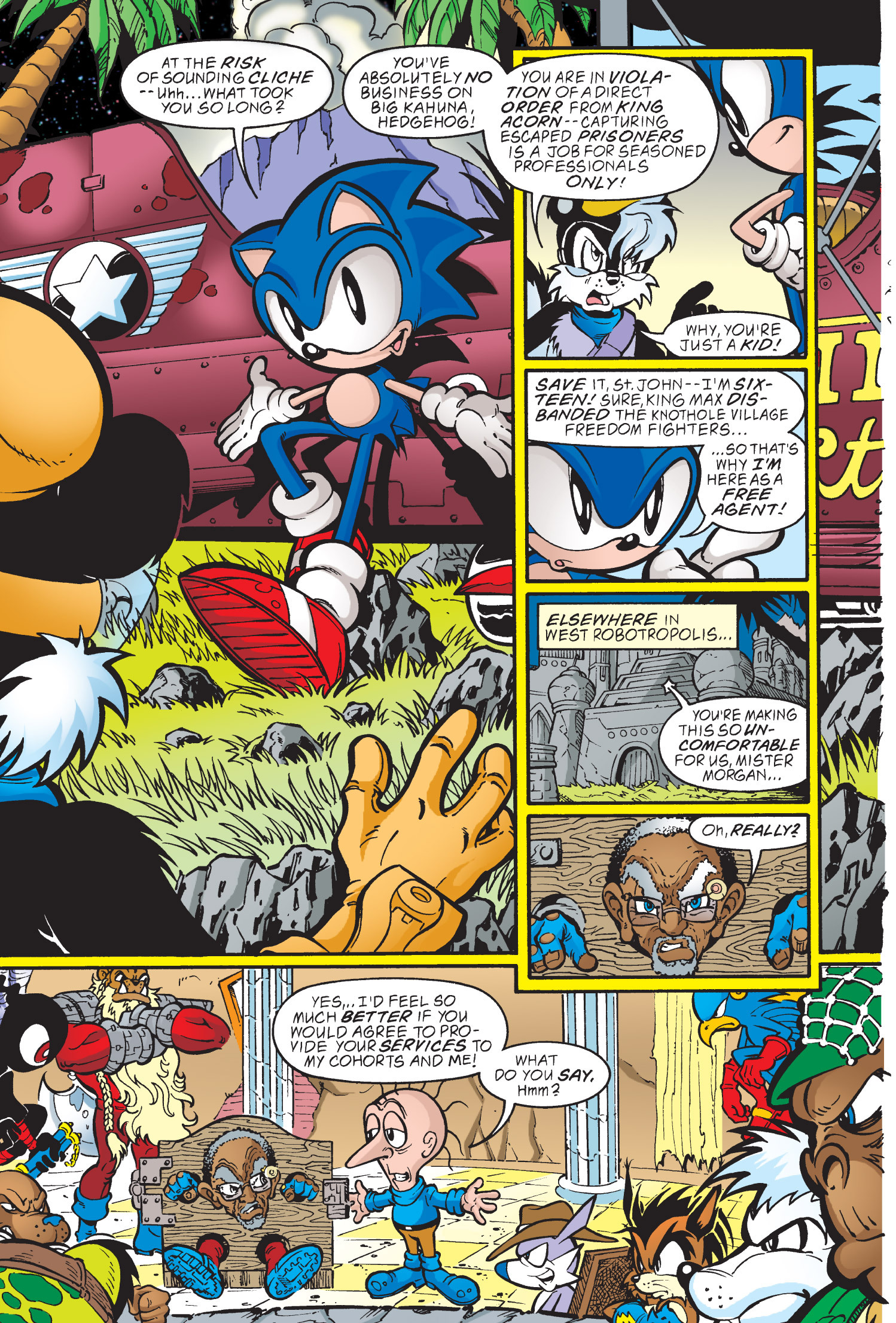 Archie Sonic the Hedgehog 70 (Classic Era) - Read Comic Online