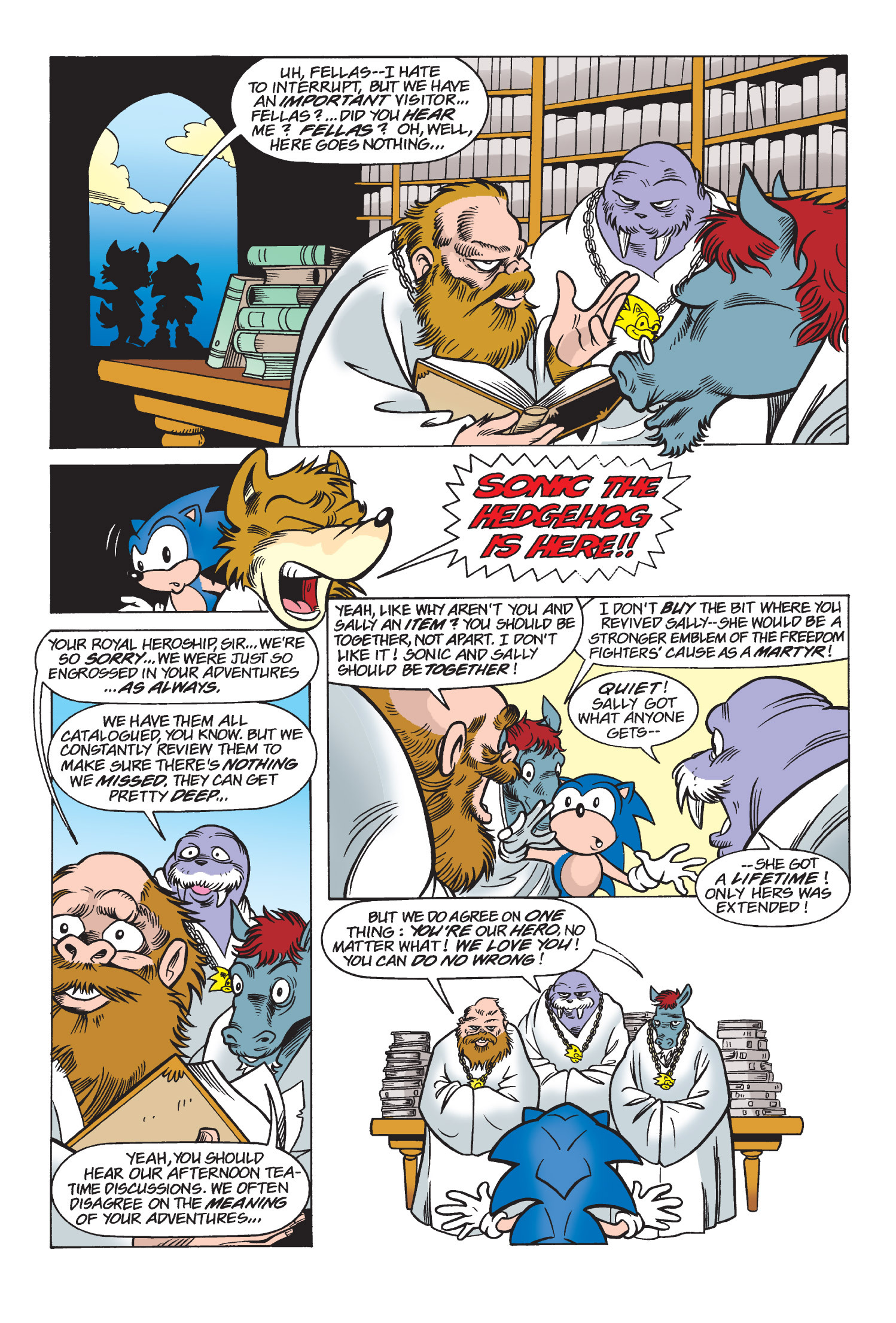 We Love Sonic Comics