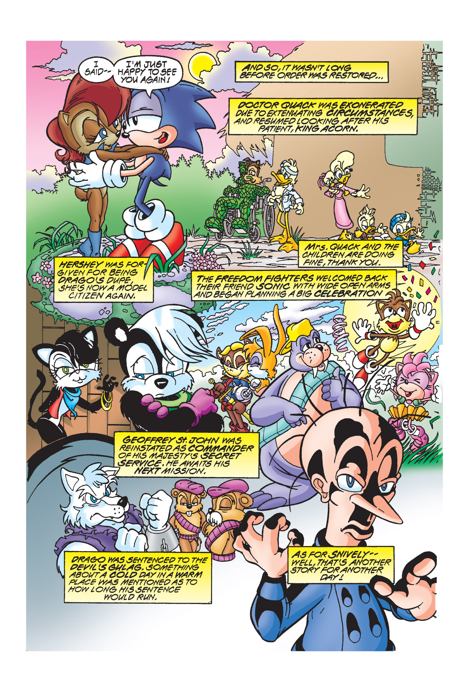 Archie Sonic The Hedgehog 50 (classic Era) - Read Comic Online