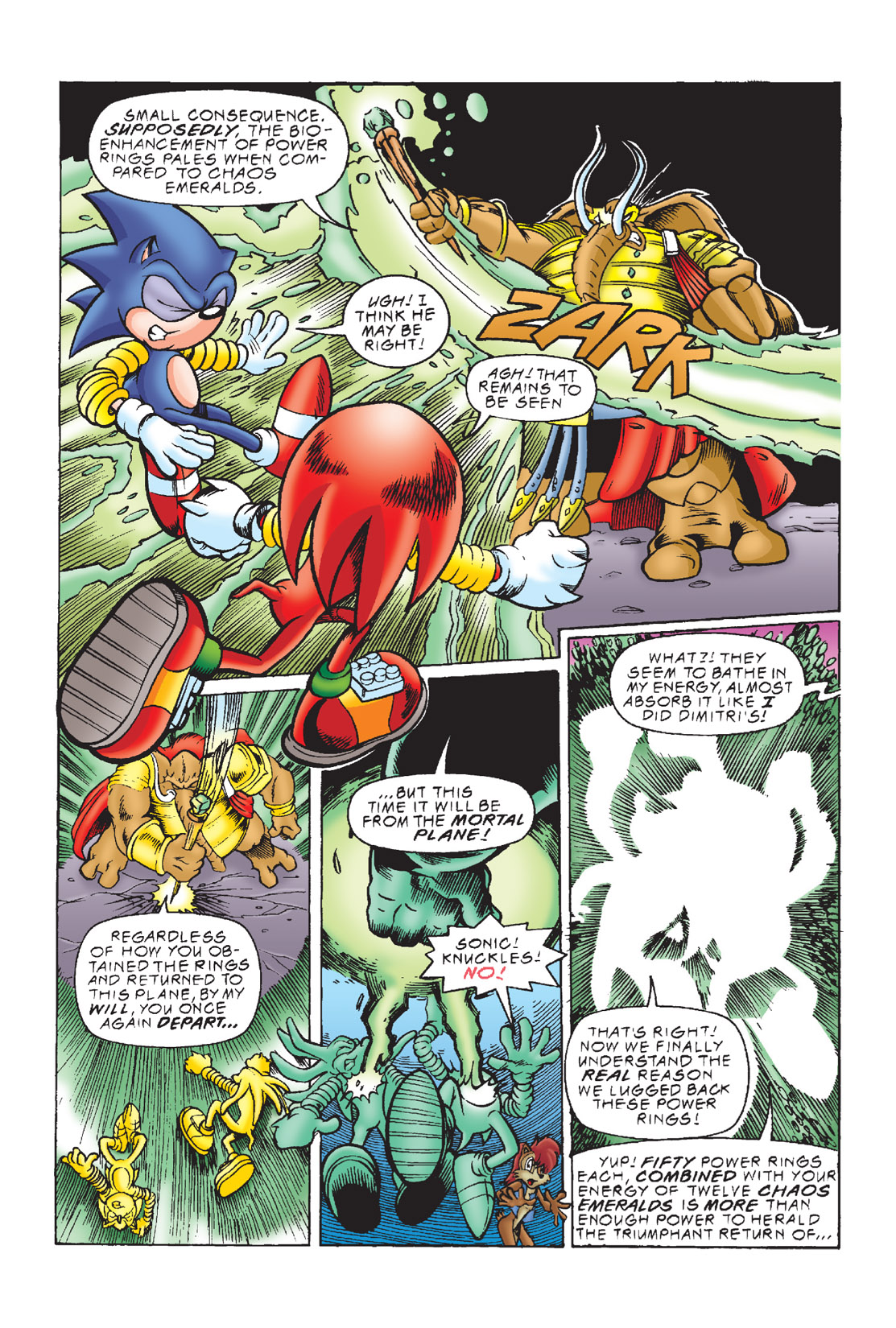 Archie Sonic The Hedgehog 56 Classic Era Read Comic Online 5559