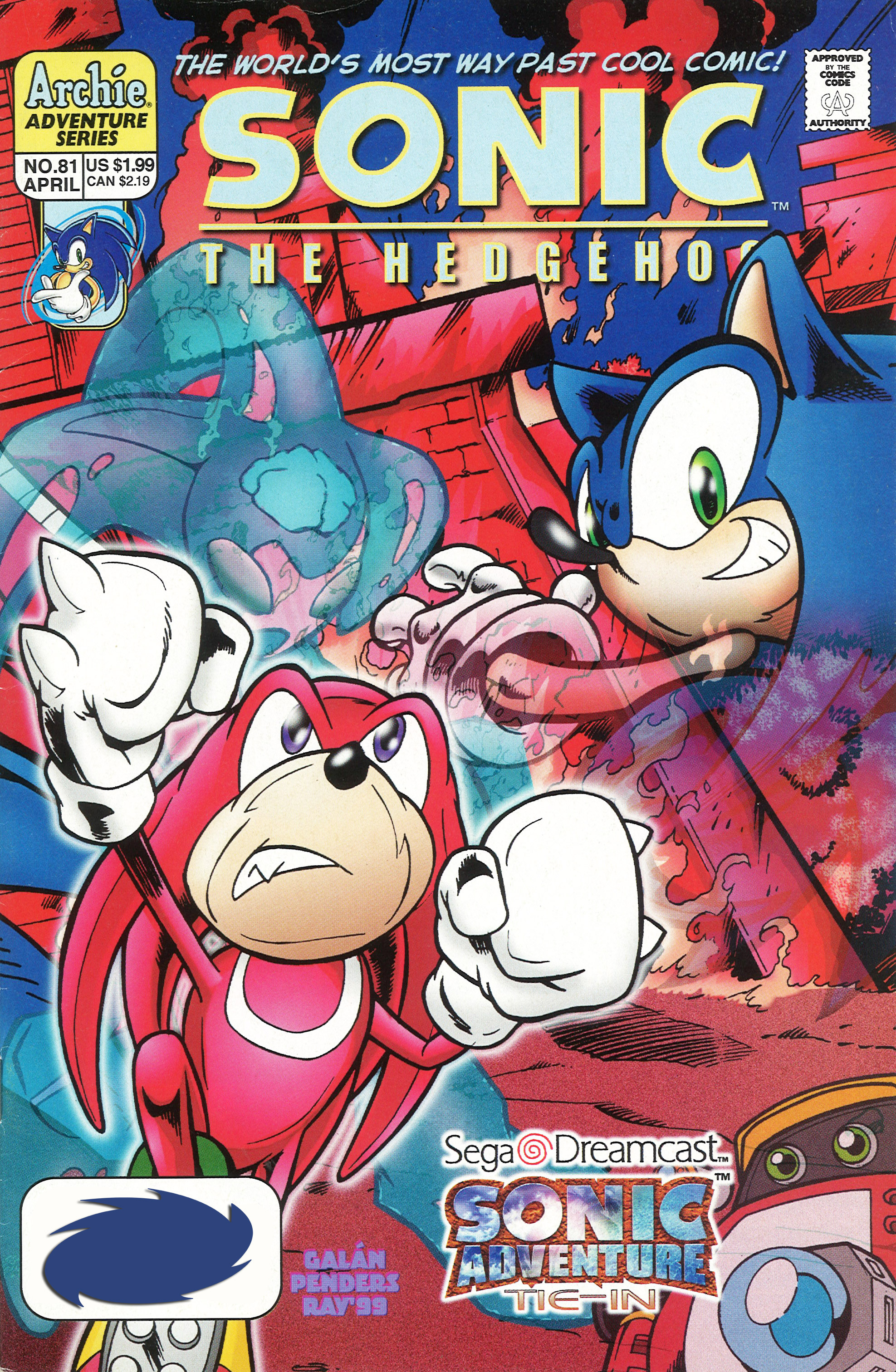 Archie Sonic the HedgehogSonic the Hedgehog 81 (Adventure Era) - Read Comic  Online