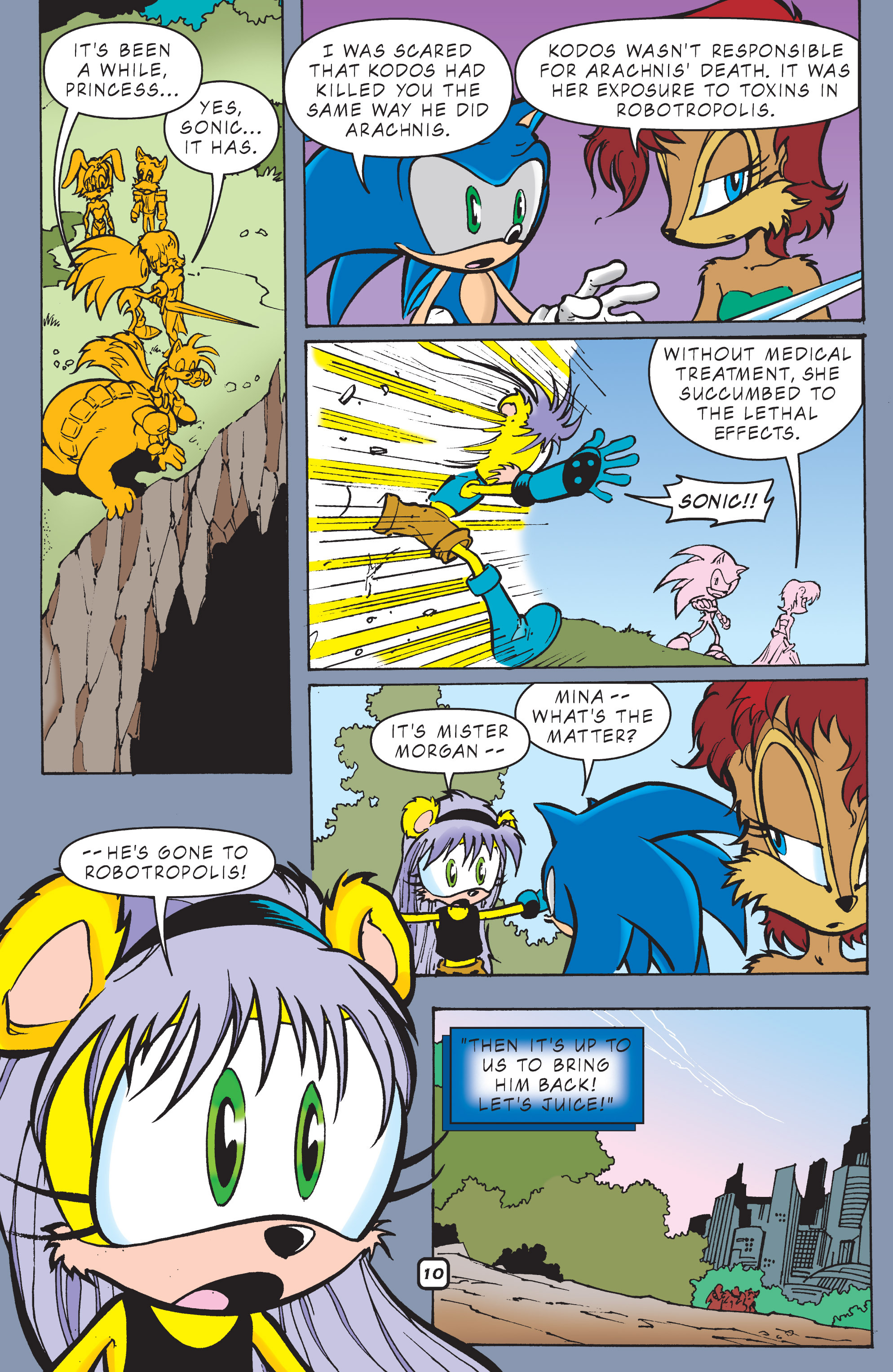 Archie Sonic the Hedgehog 100 (Adventure Era) - Read Online