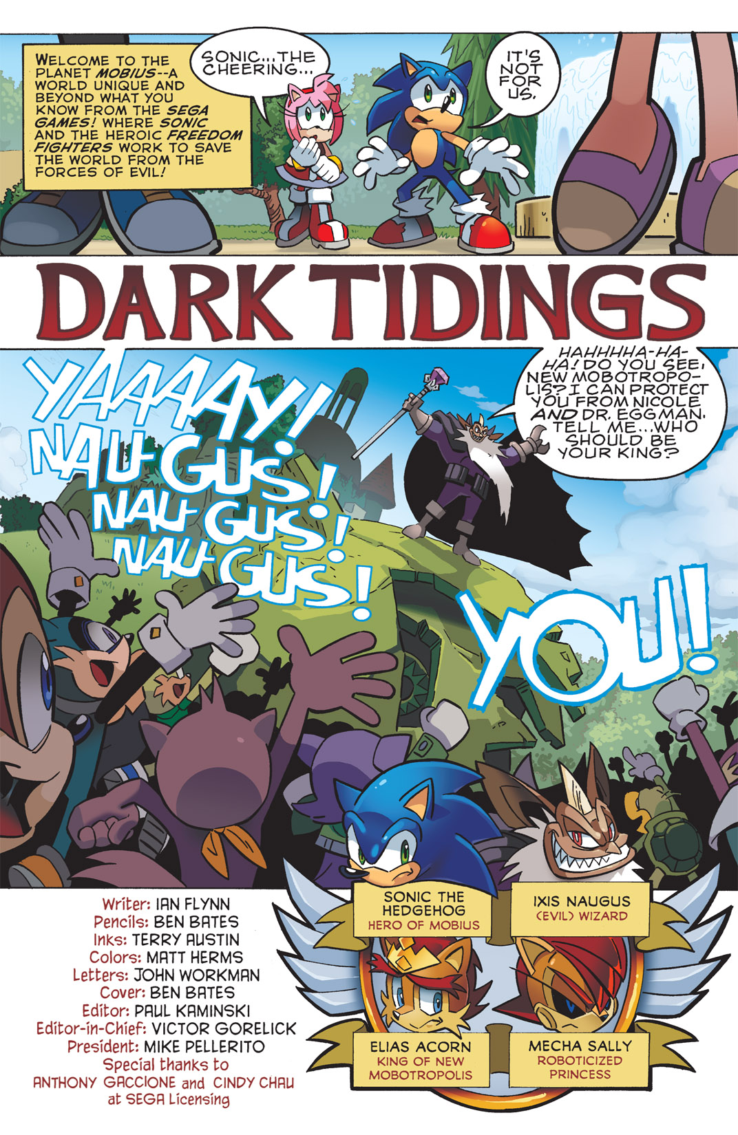 Sonic the Hedgehog Comic Issue #232 - YouTube