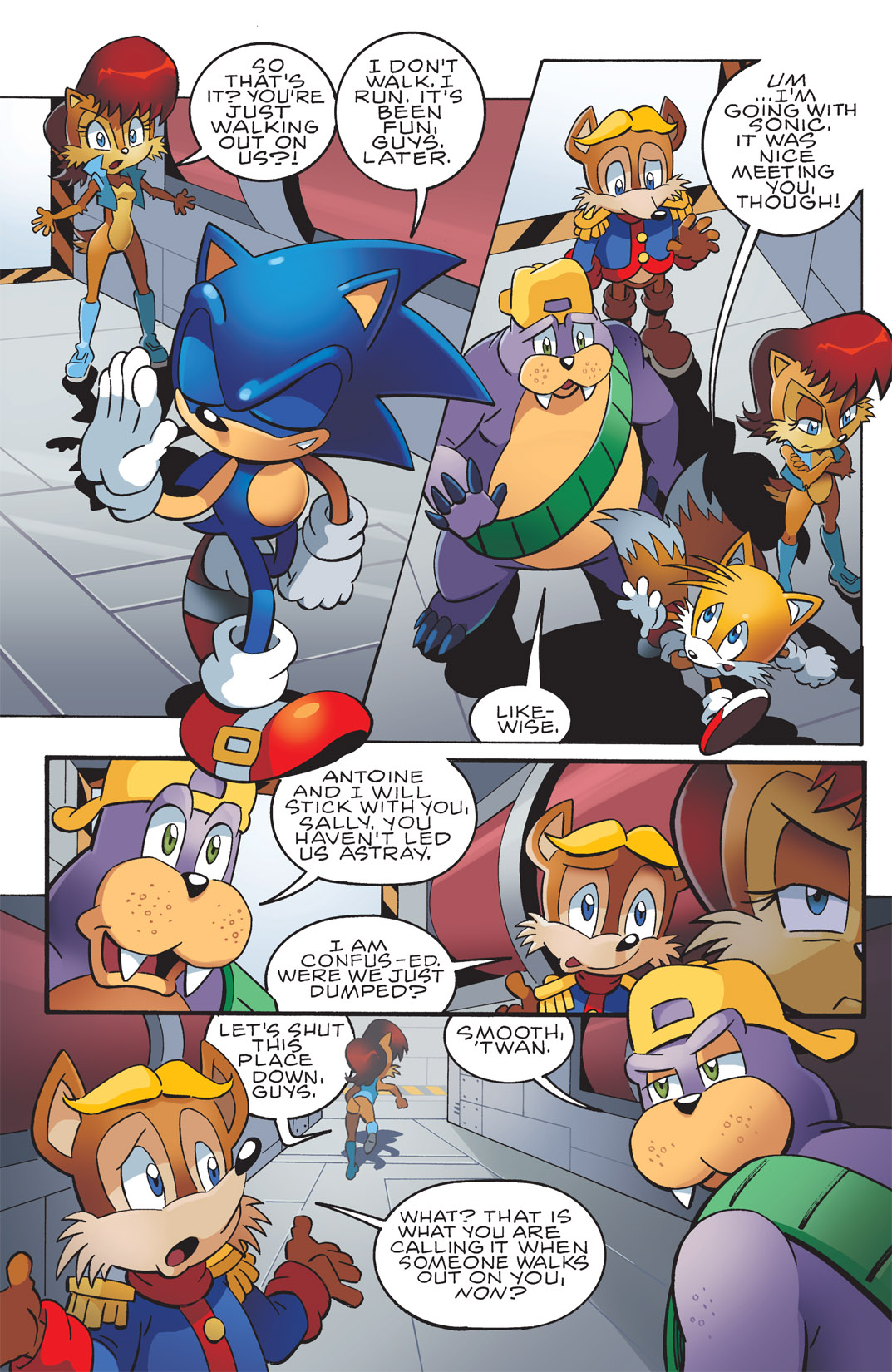 Archie Sonic The Hedgehog 228 Modern Era Read Online 