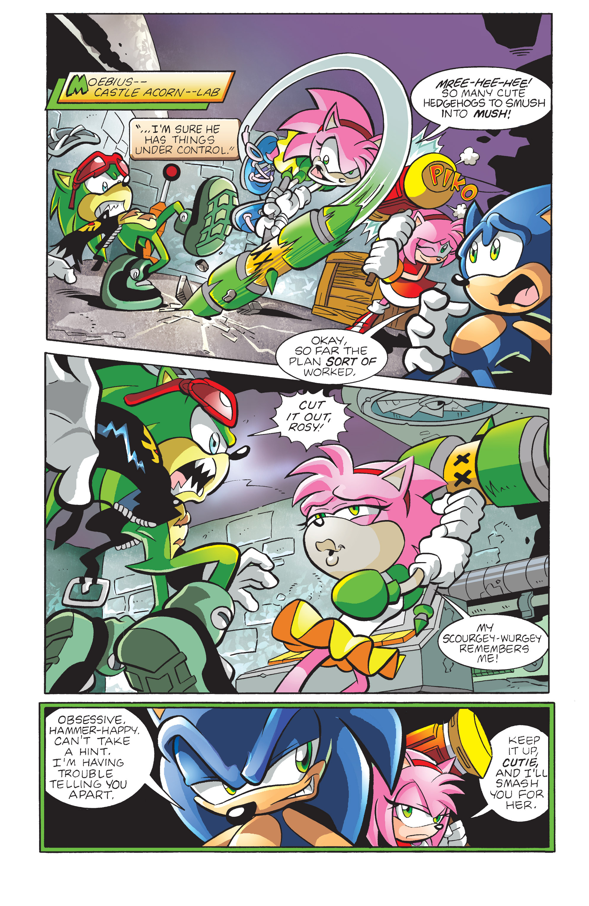 Sonic the Hedgehog 2024 Comic Issue 195