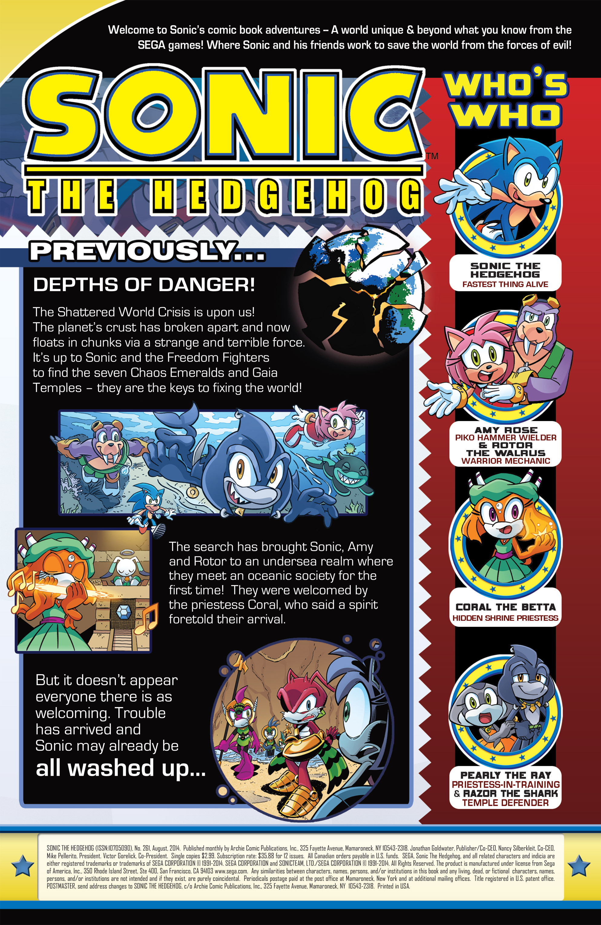 Archie Sonic the Hedgehog 261 (Reboot) - Read Online