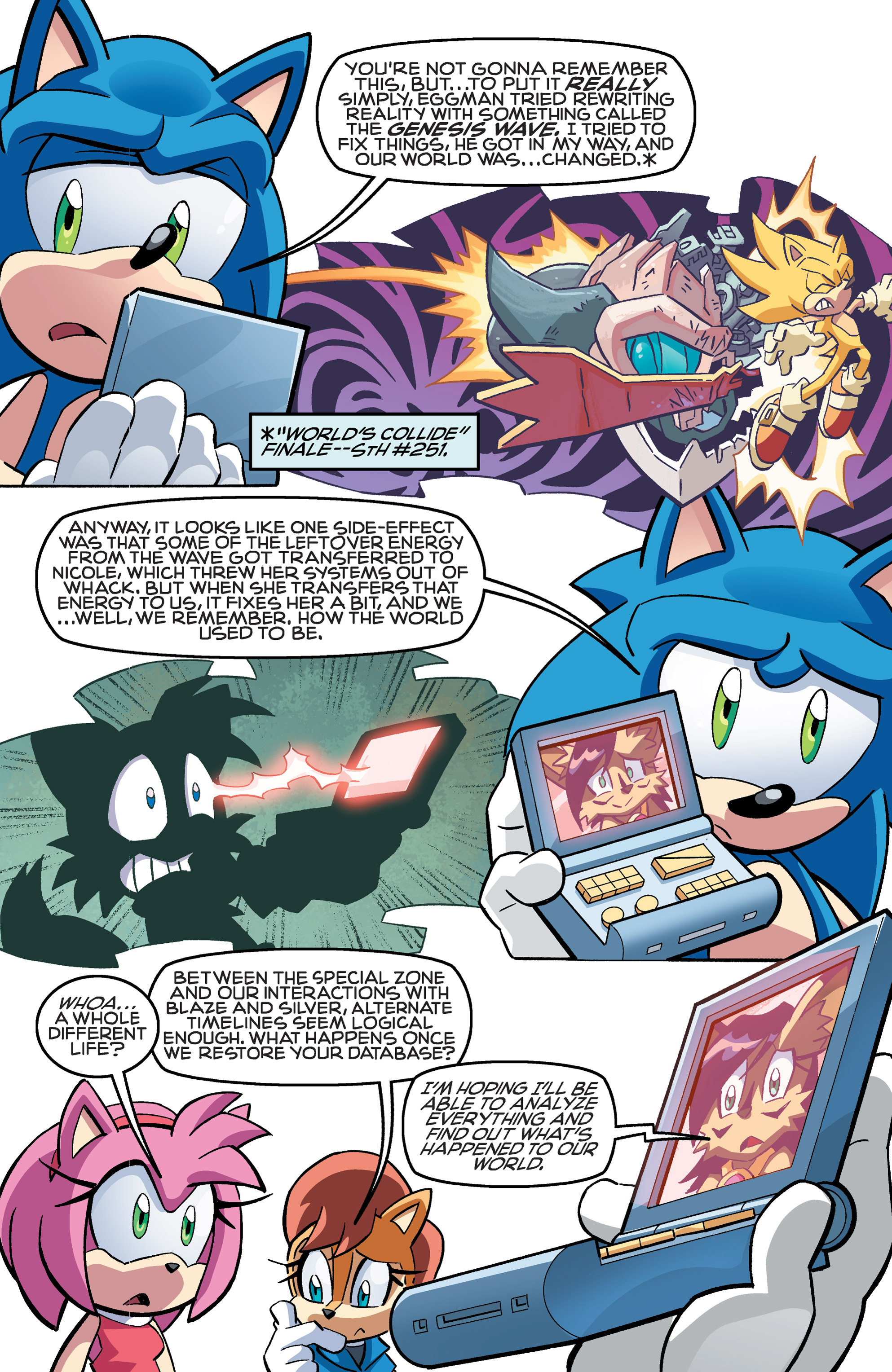 Archie Sonic the Hedgehog 256 (Reboot) - Read Online