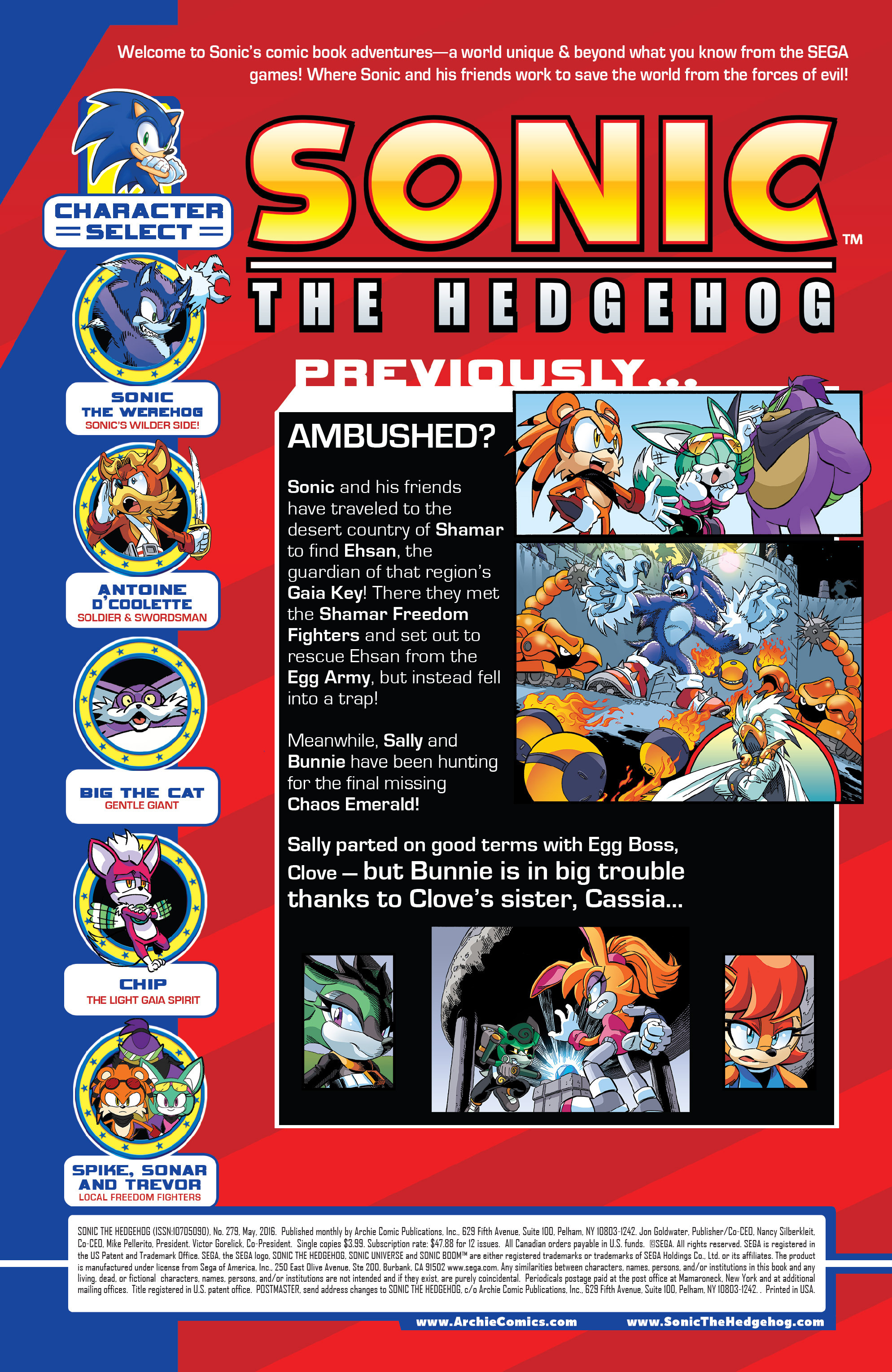 Archie Sonic the Hedgehog 279 (Reboot) - Read Online