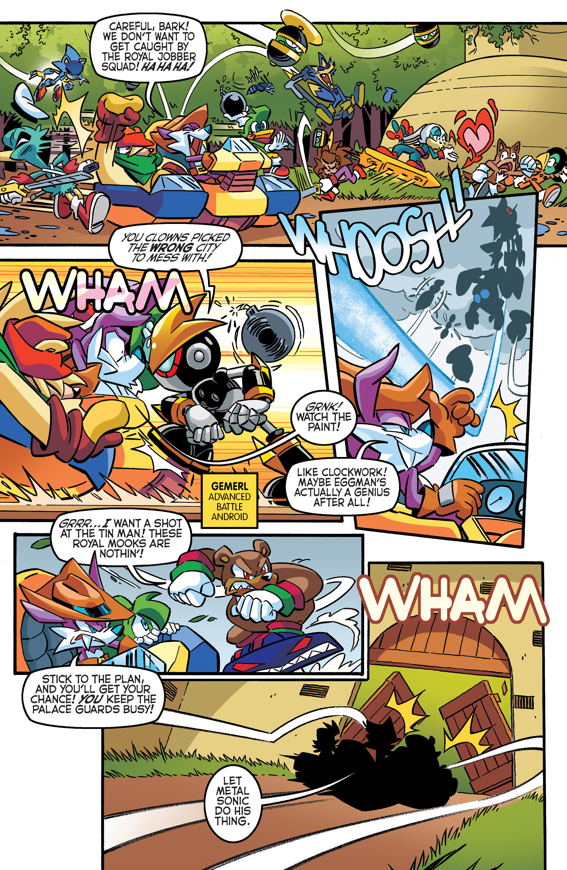 STH #284 - Preview Page 3, Archie Sonic Comics