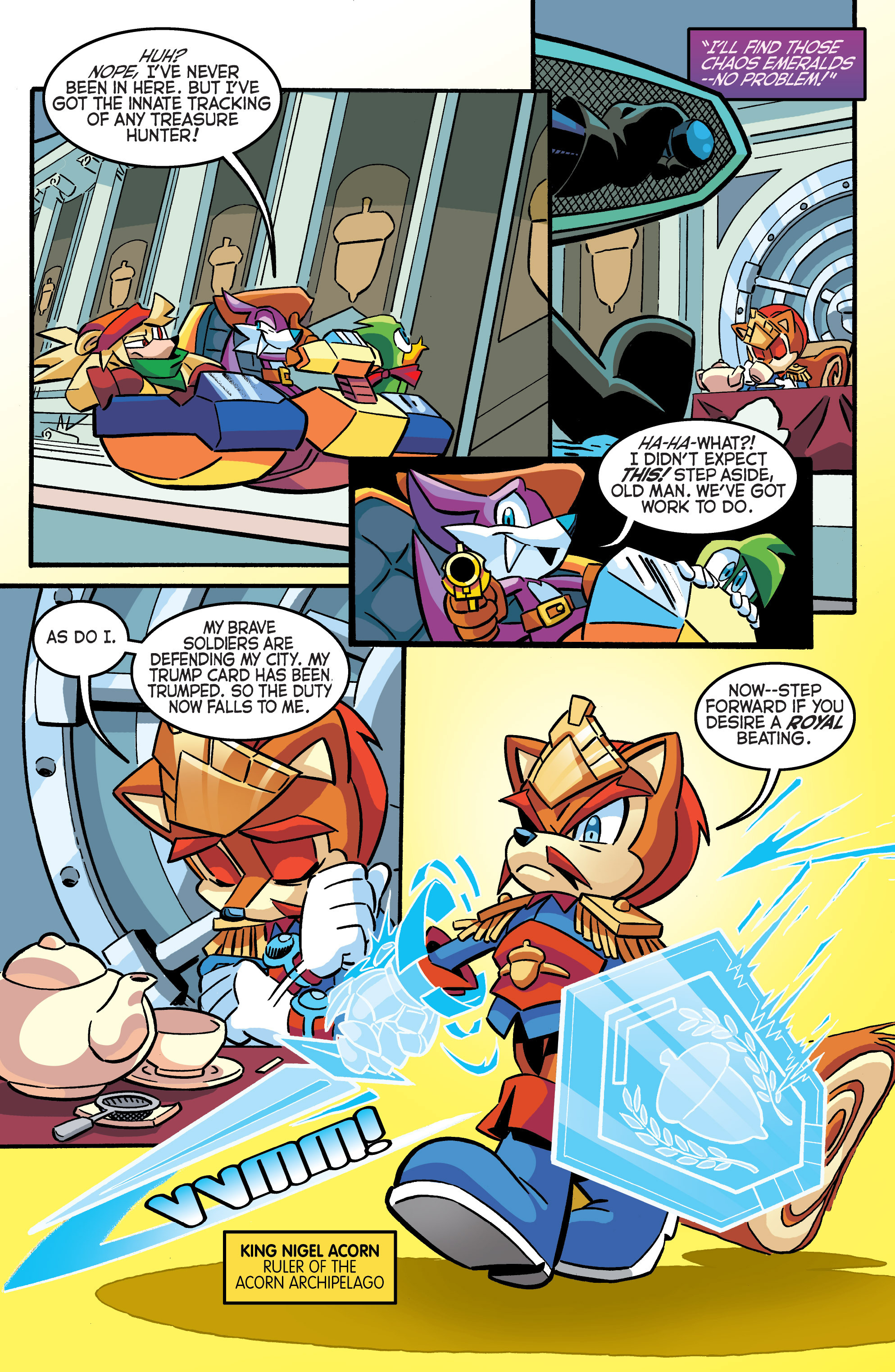 STH #284 - Preview Page 3, Archie Sonic Comics