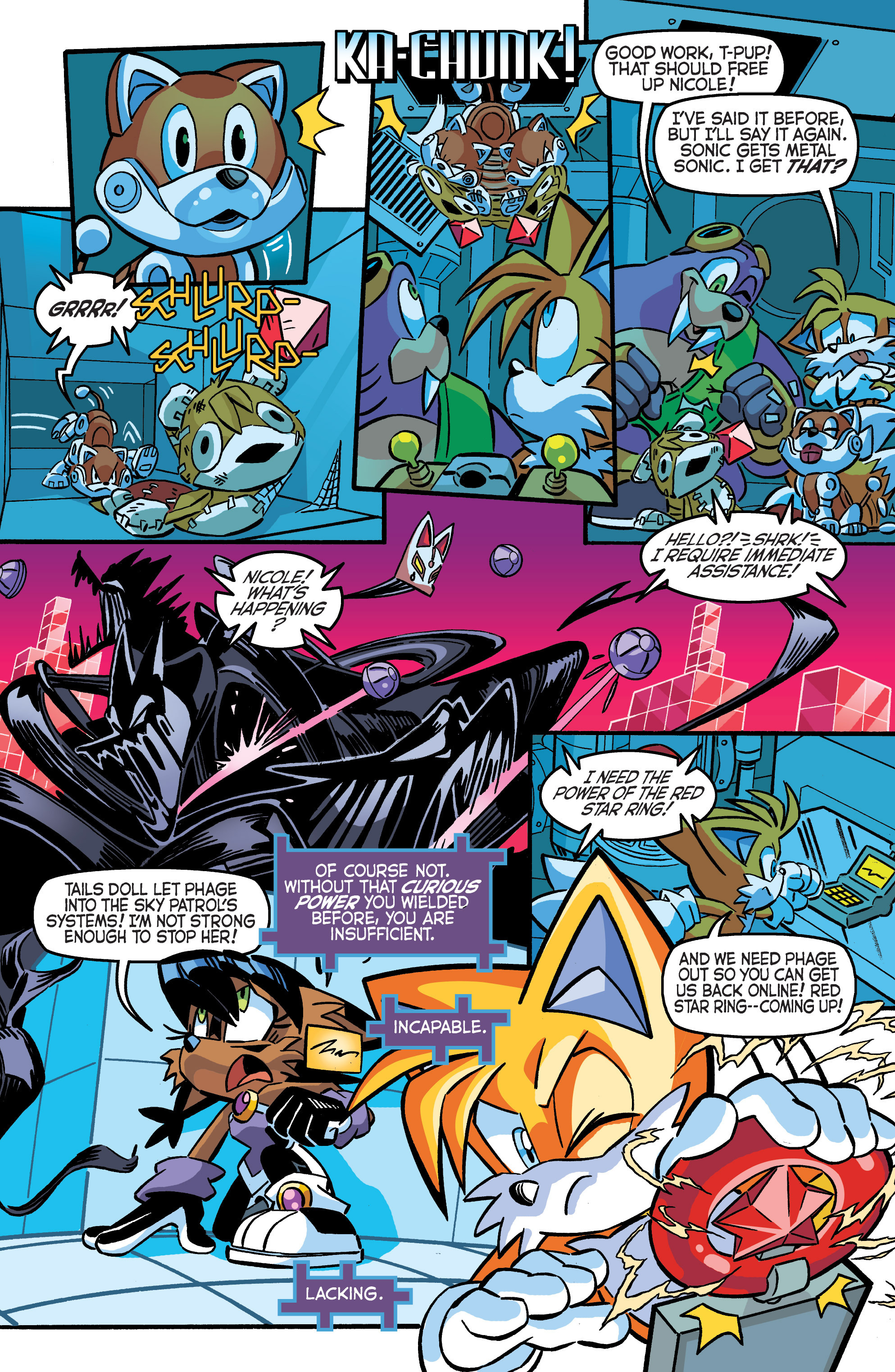 STH #284 - Preview Page 3, Archie Sonic Comics