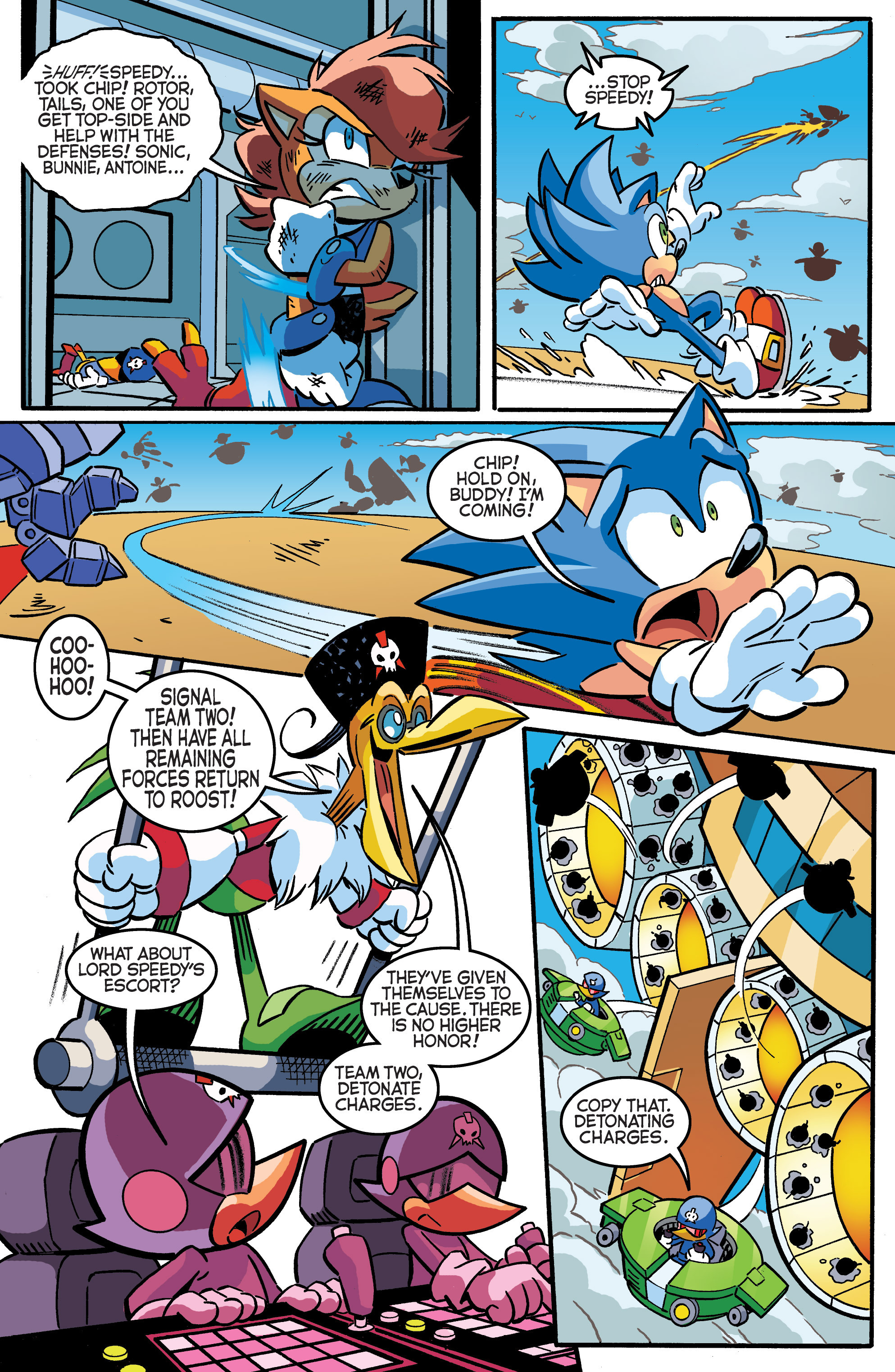 STH #284 - Preview Page 3, Archie Sonic Comics