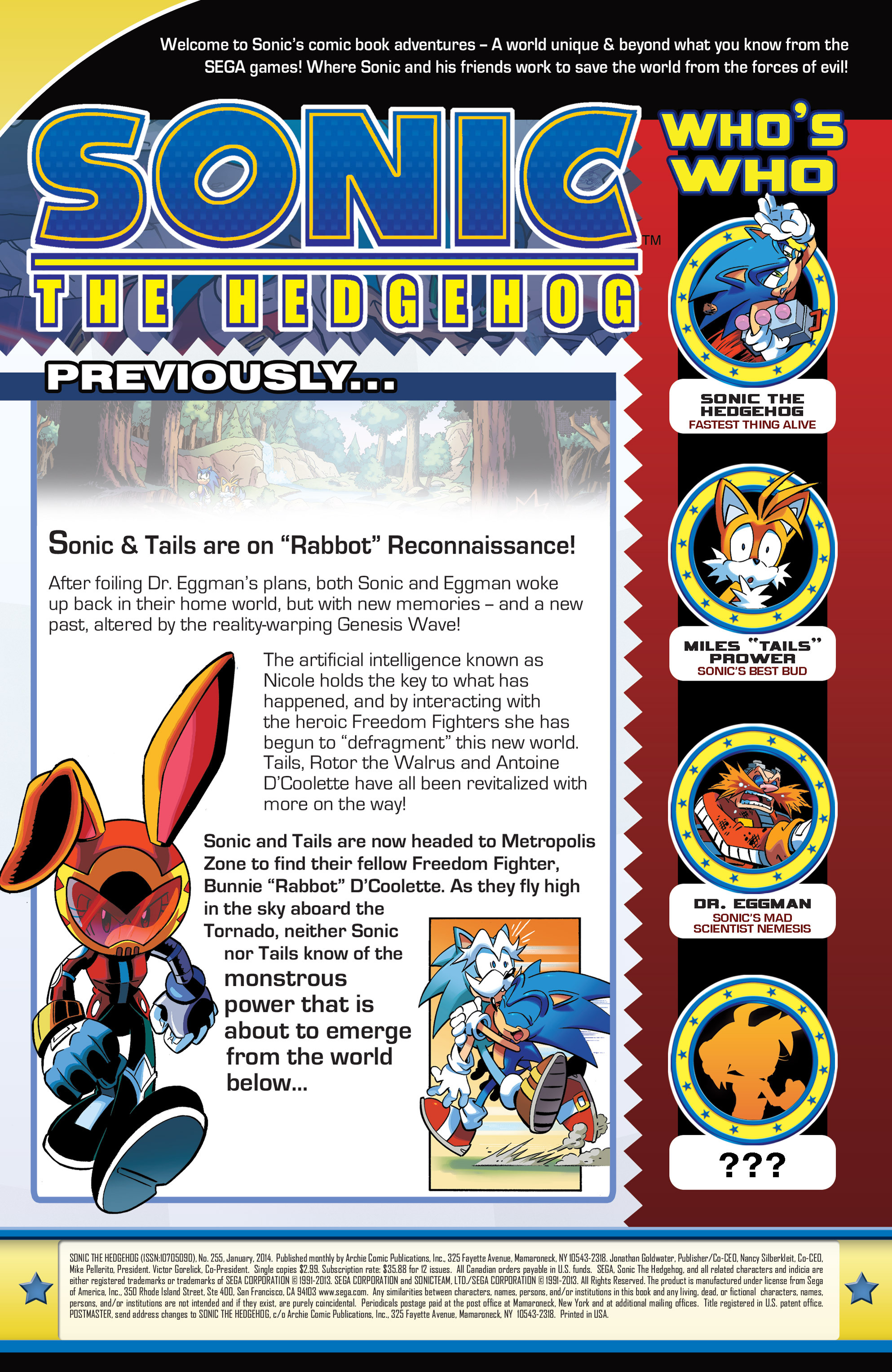 Archie Sonic the Hedgehog 255 (Reboot) - Read Online