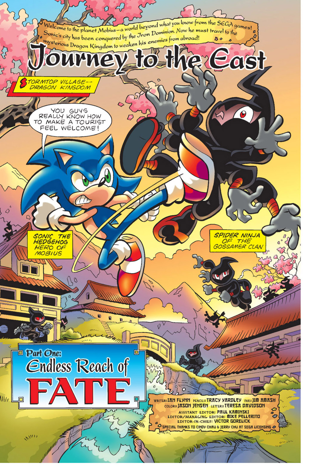 Read Comic Online - Sonic Universe