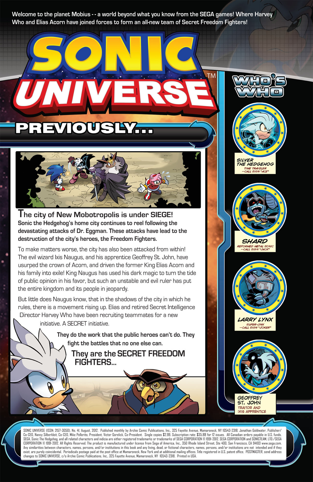 Sonic Universe 41 Read Comic Online - Sonic Universe