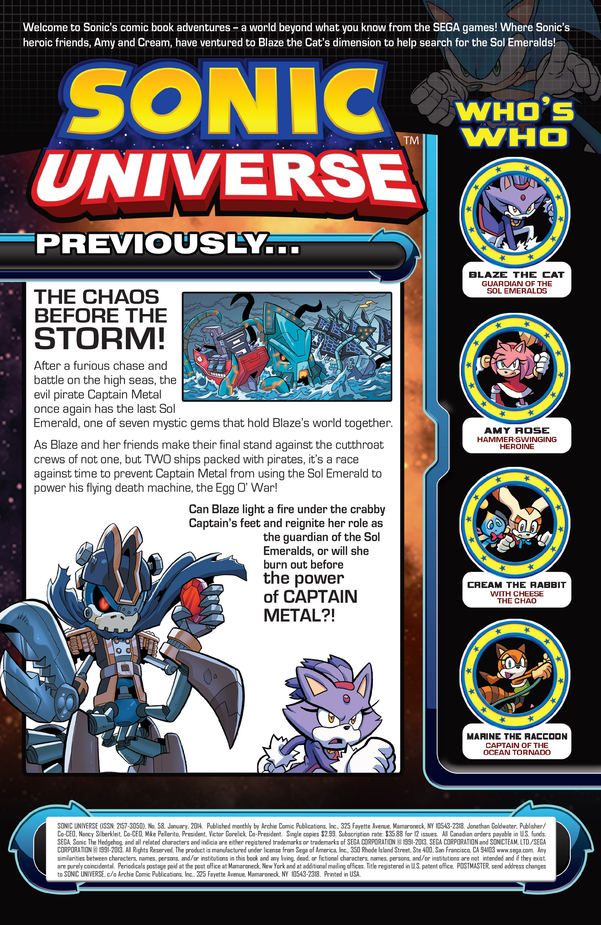 Sonic Universe: Reboot (#55-94) - Read Comic Online On Grabber Zone