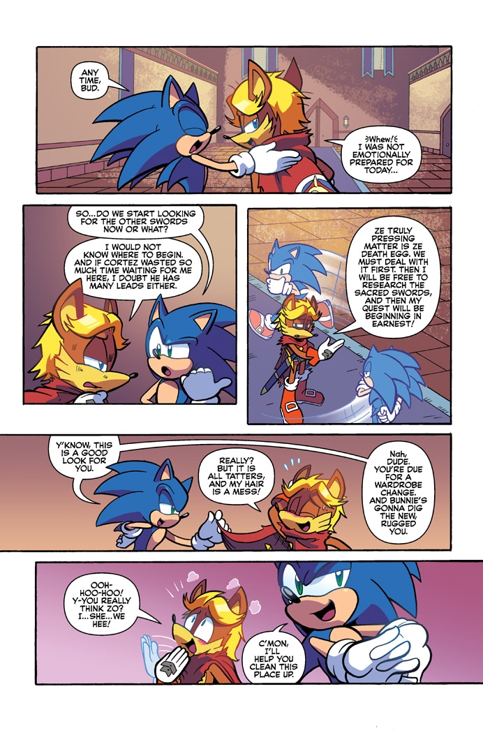 Sonic Universe 95 (Unreleased) Read Comic Online - Sonic Universe Reboot