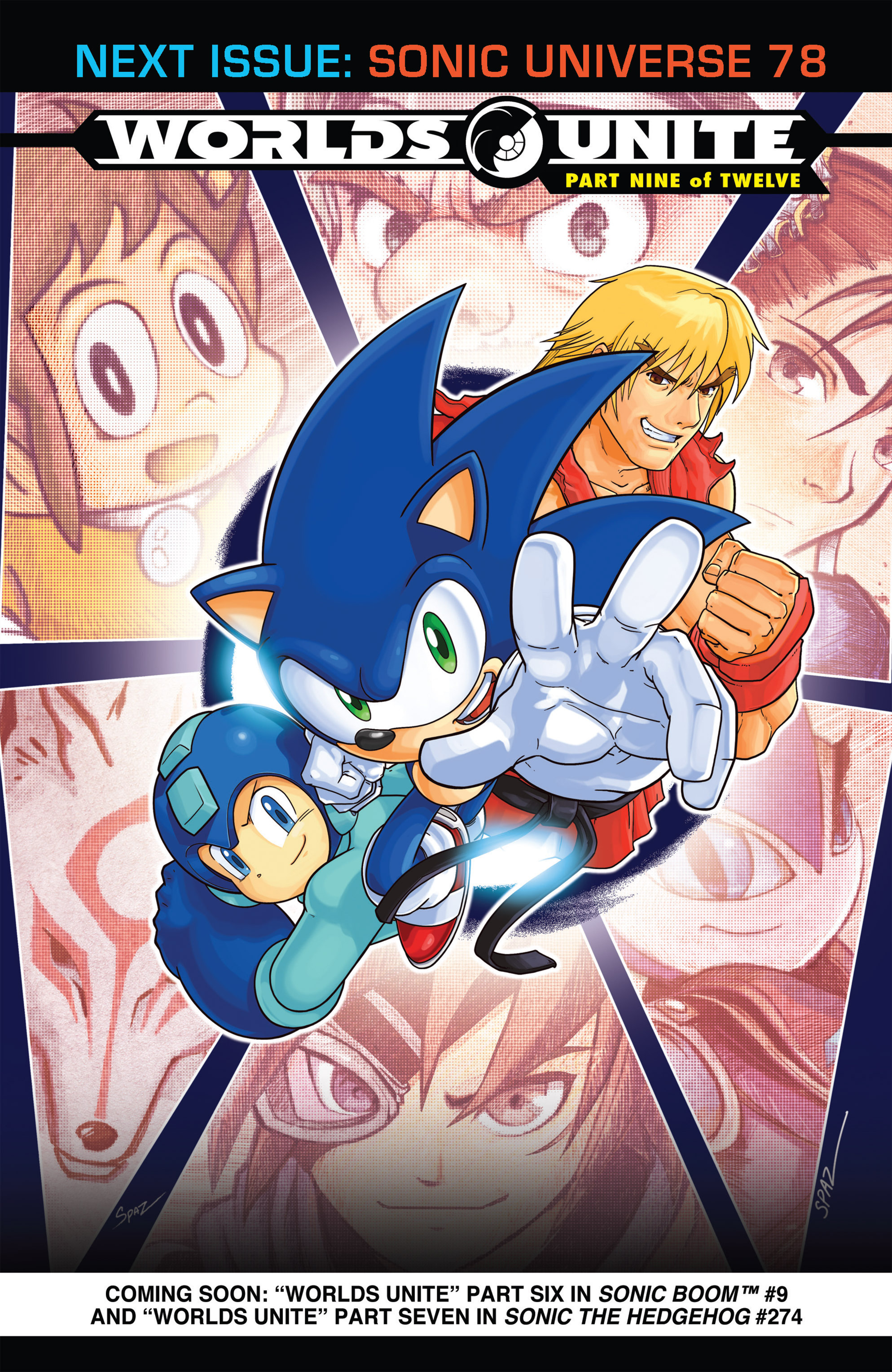 Sonic Universe Issue #46 - Worlds Collide in 5 