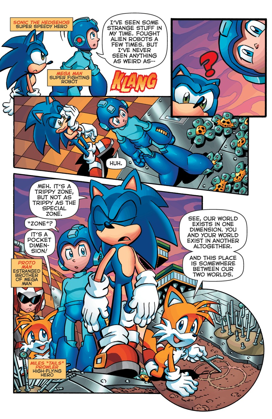 Sonic Universe Issue #46 - Worlds Collide in 5 