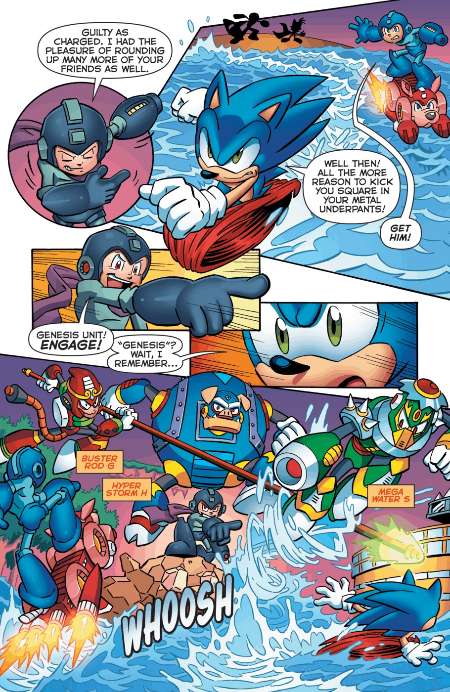 Sonic Universe Issue #46 - Worlds Collide in 5 