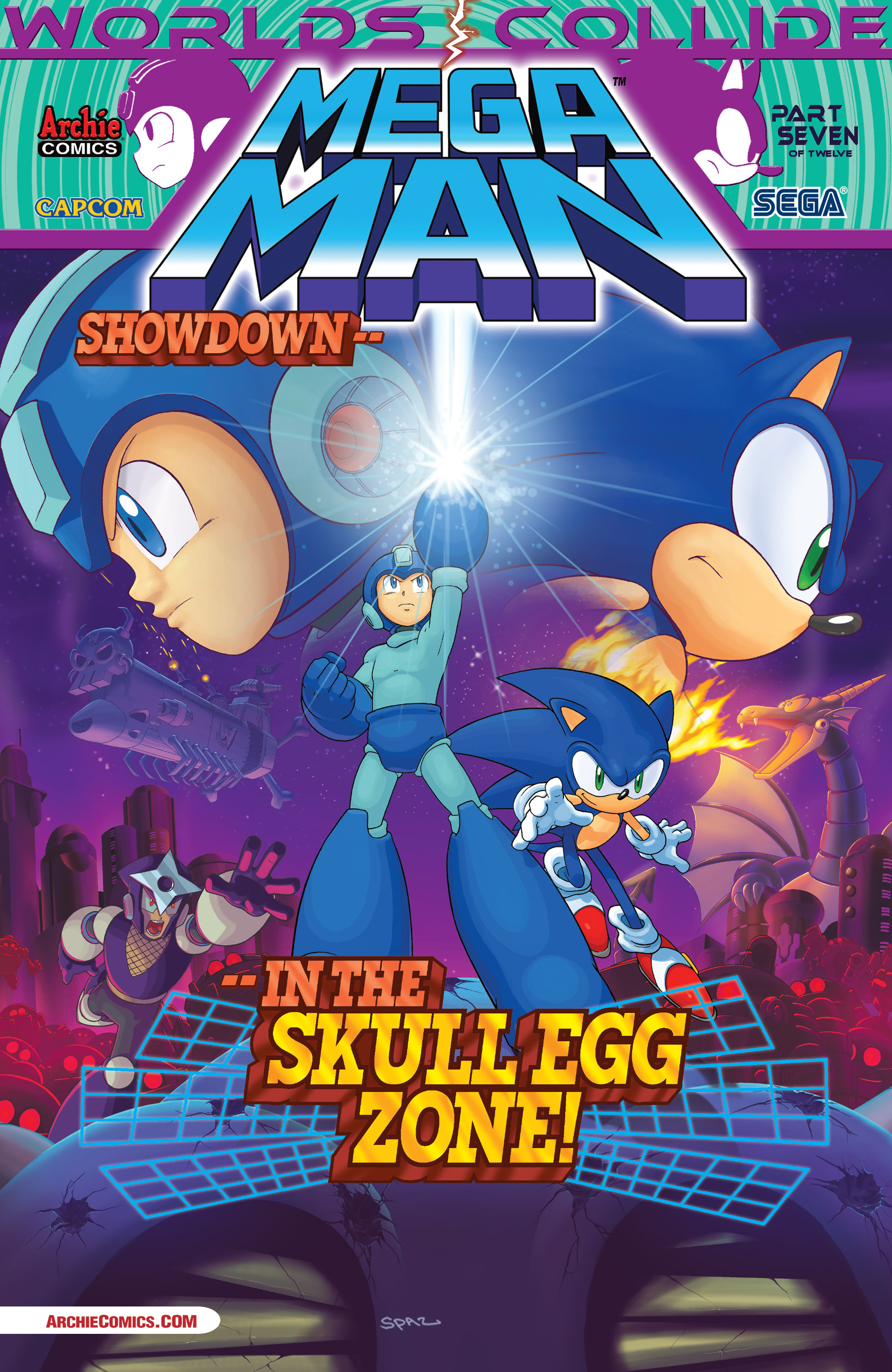 Sonic & Mega Man - Worlds Unite  Collide - Read Comic Online