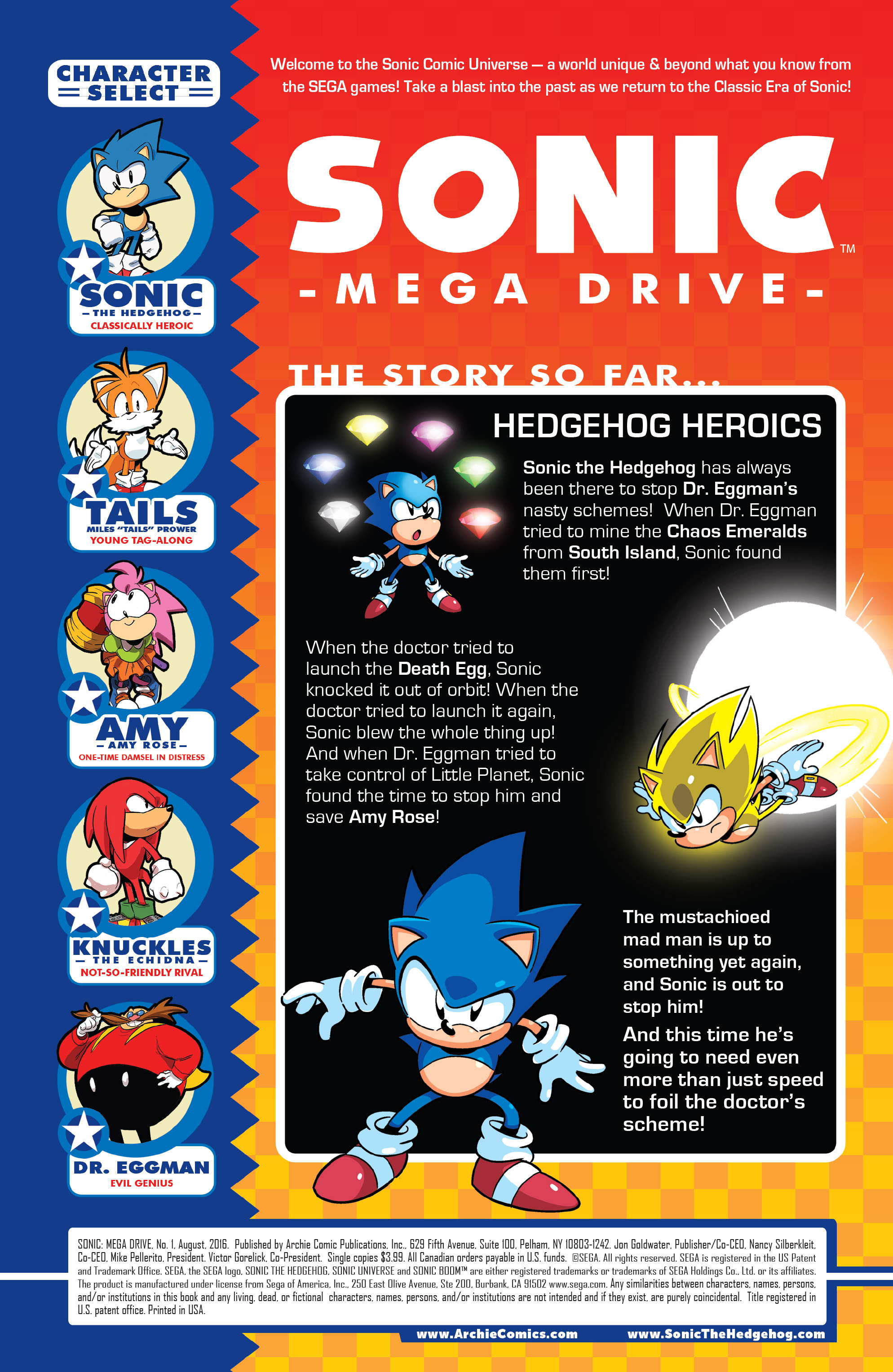 Sonic Tales: Sonic Mega Drive #01