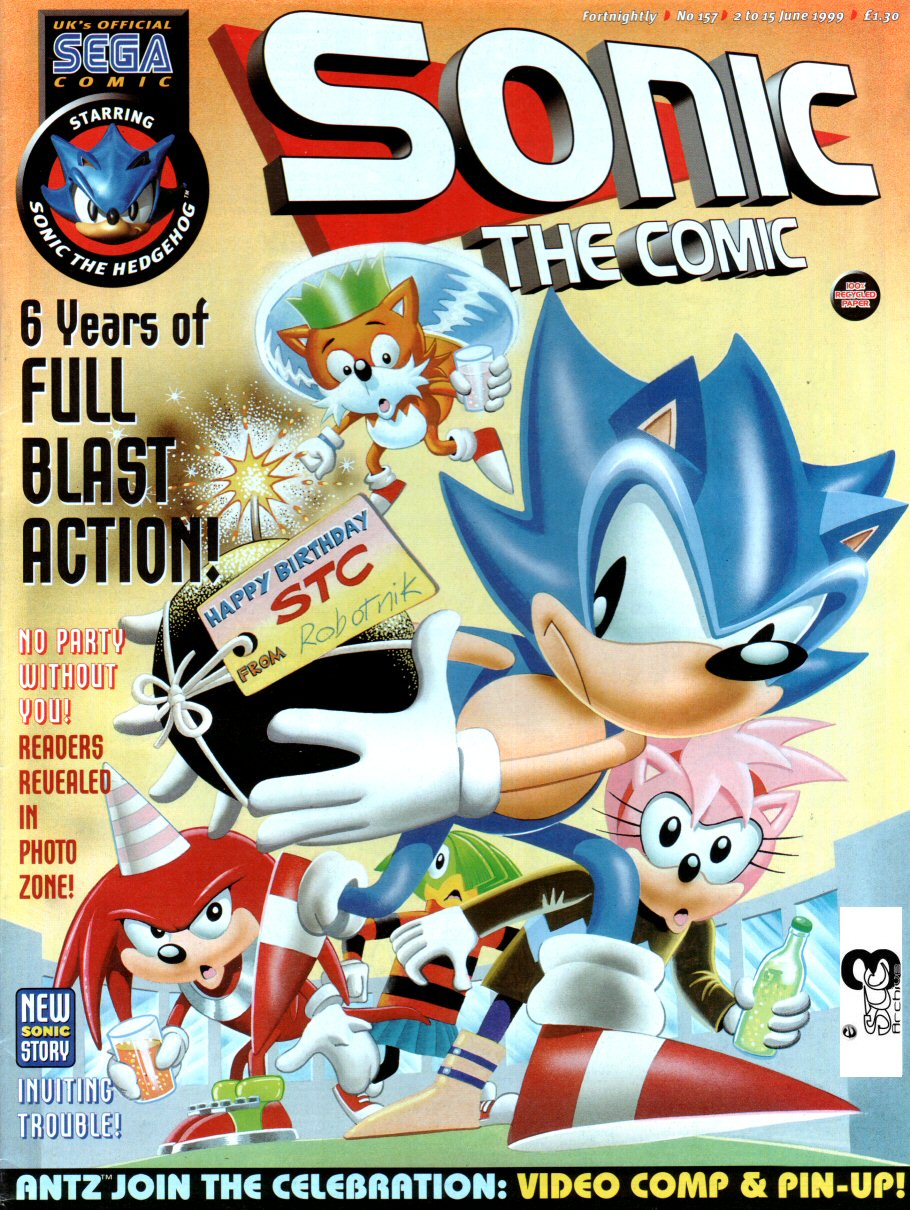 Sonic the Comic #167 Fleetway UK