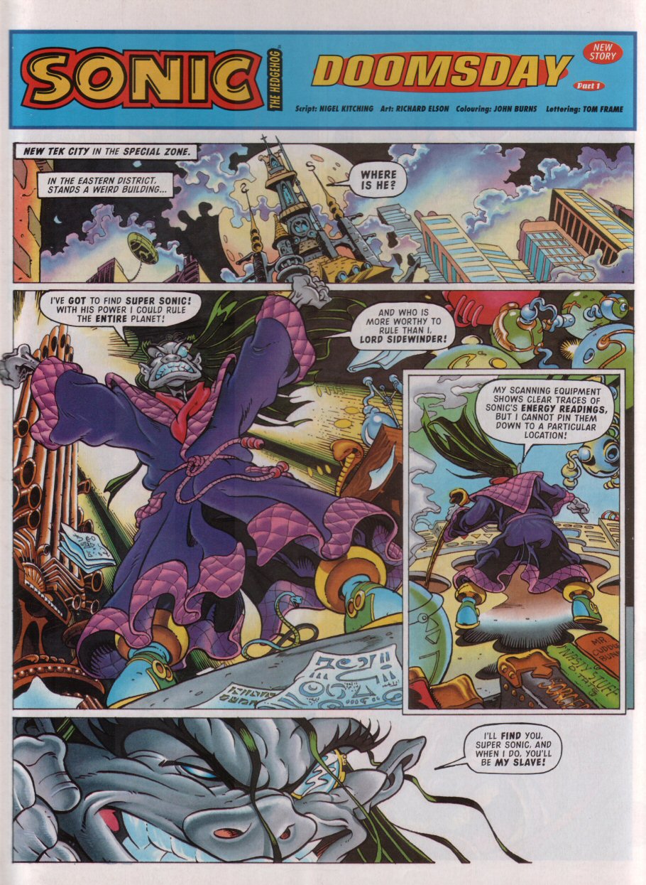 Sonic the Comic #97 VG ; Fleetway Quality