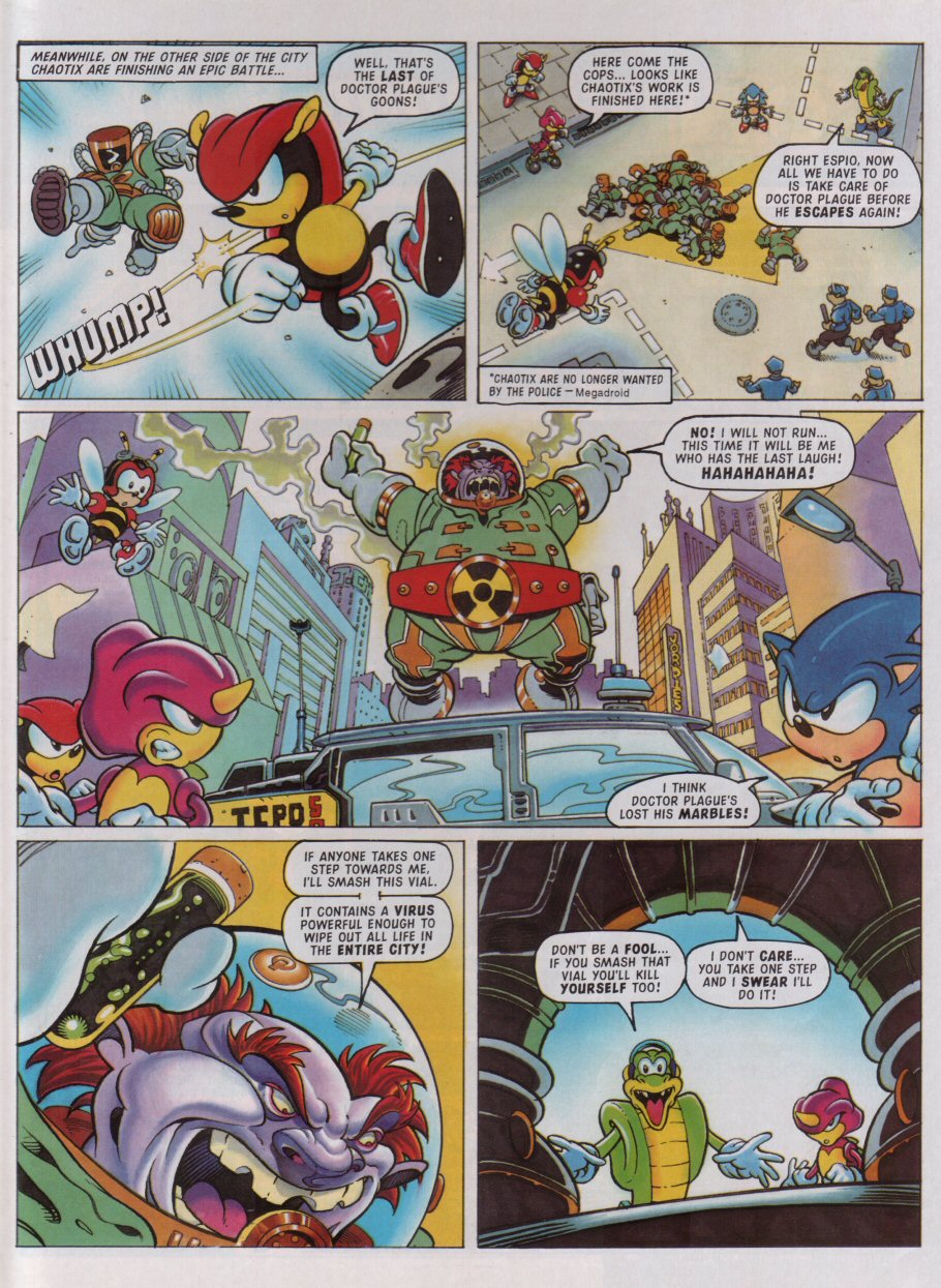 Sonic the Comic #97 VG ; Fleetway Quality