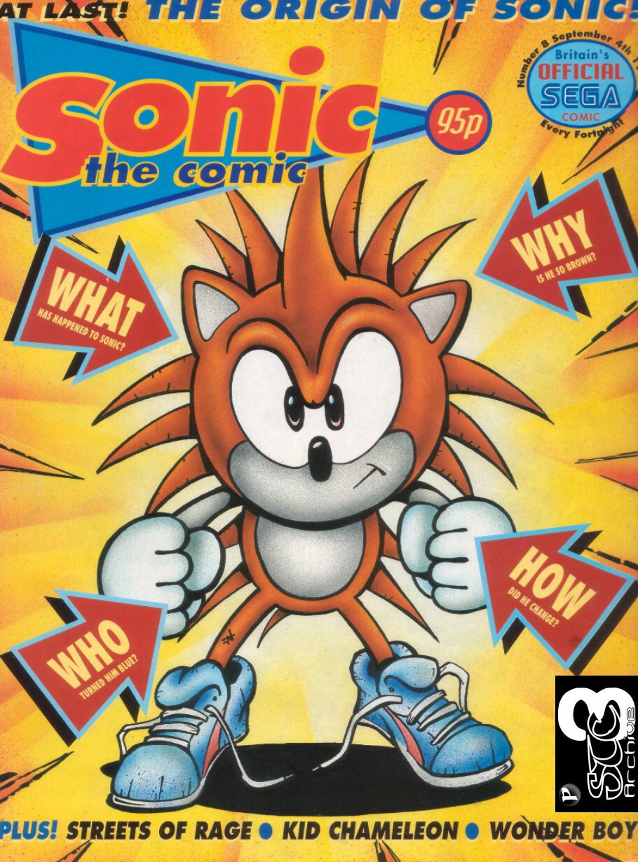 New to Sonic the Comic?  Sonic the Comic Online!