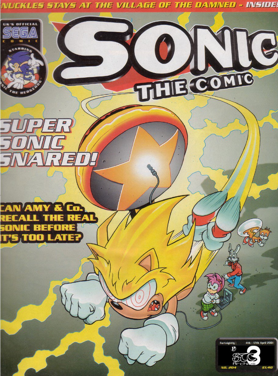 Fleetway Sonic the Comic 204 - Read Sonic the Comic Online