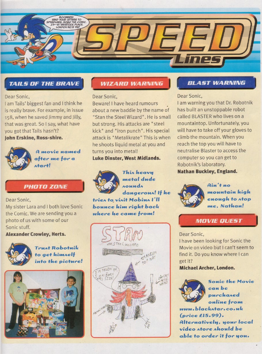 Sonic the Comic 204 A, Apr 2001 Comic Book by Fleetway