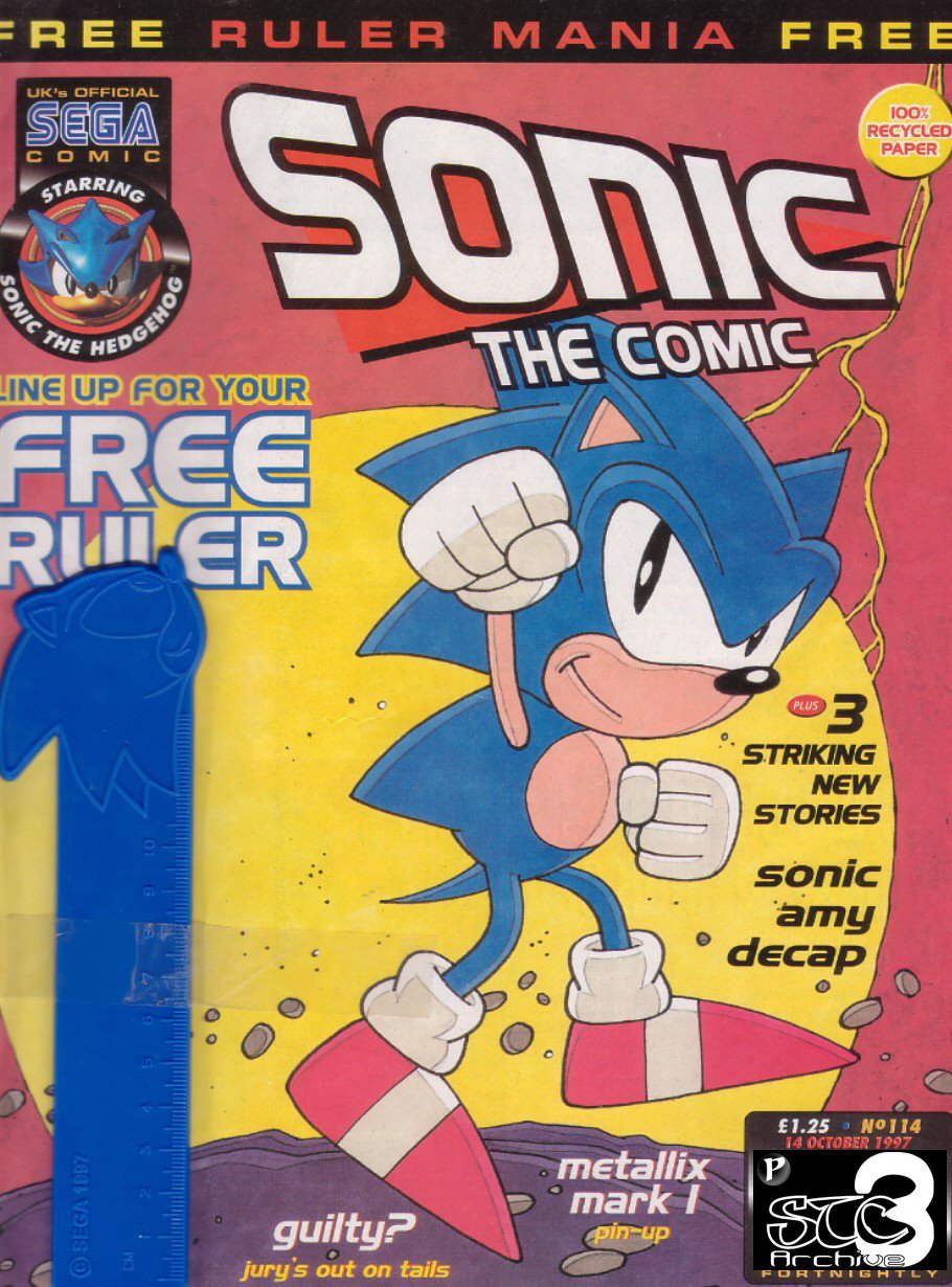 Sonic the Comic #144 VF ; Fleetway Quality Comic Book