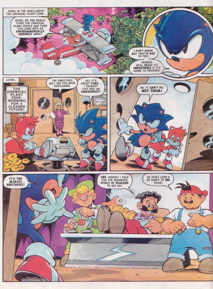 Sonic The Comic (SA1 Arc) : Fleetway : Free Download, Borrow, and