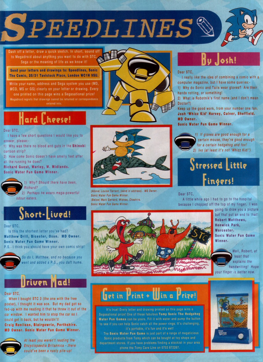 lets take — Smug Bug Reads: Fleetway's Sonic the Comic #13