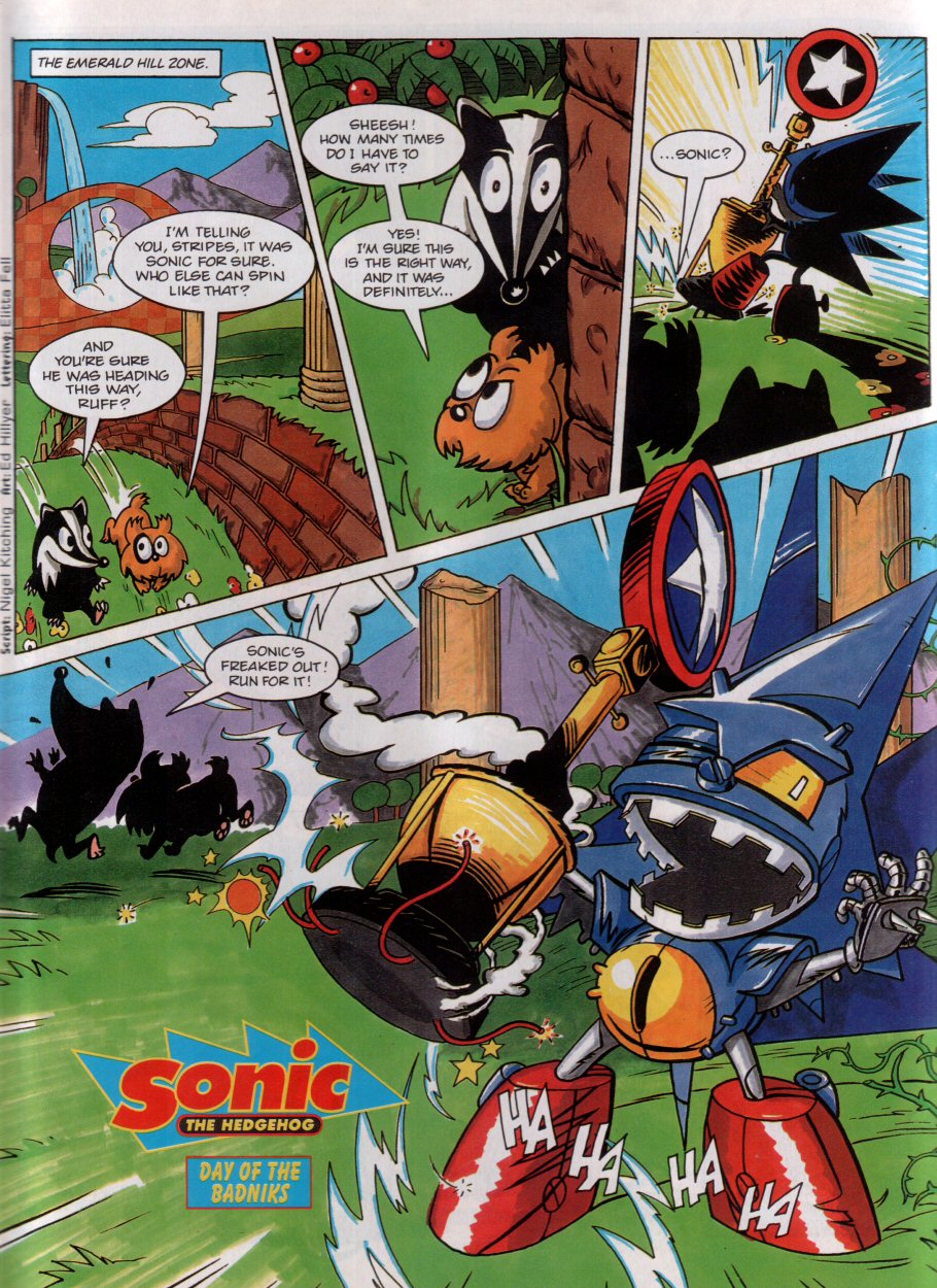 Meet Fleetway Sonic, short story by Labyrinth Black