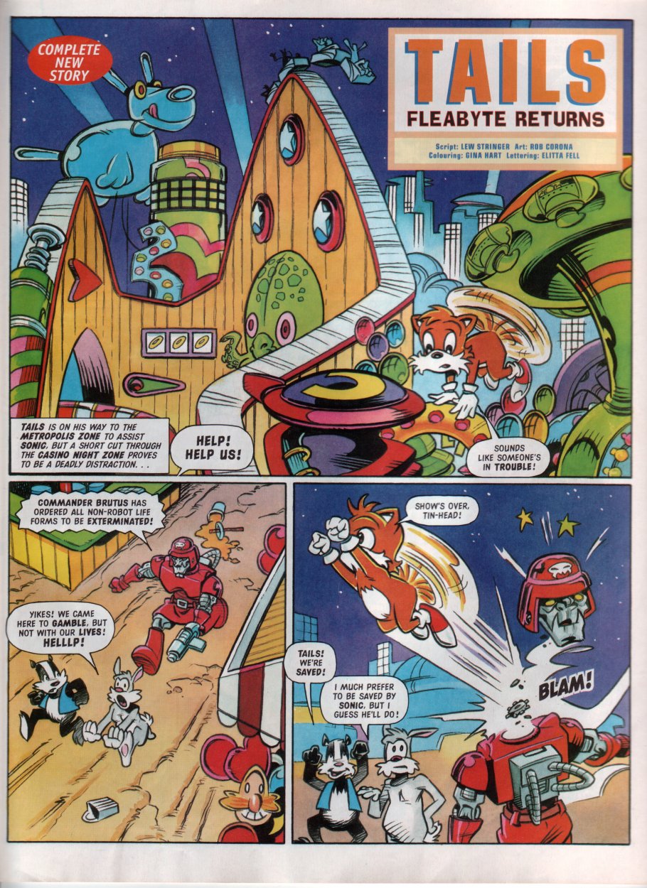 Sonic the Comic #170 Fleetway UK