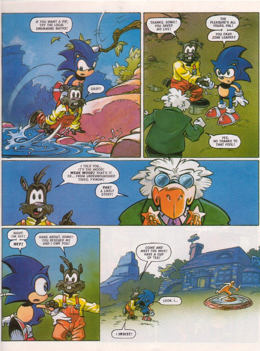 Fleetway sonic added! - Comic Studio