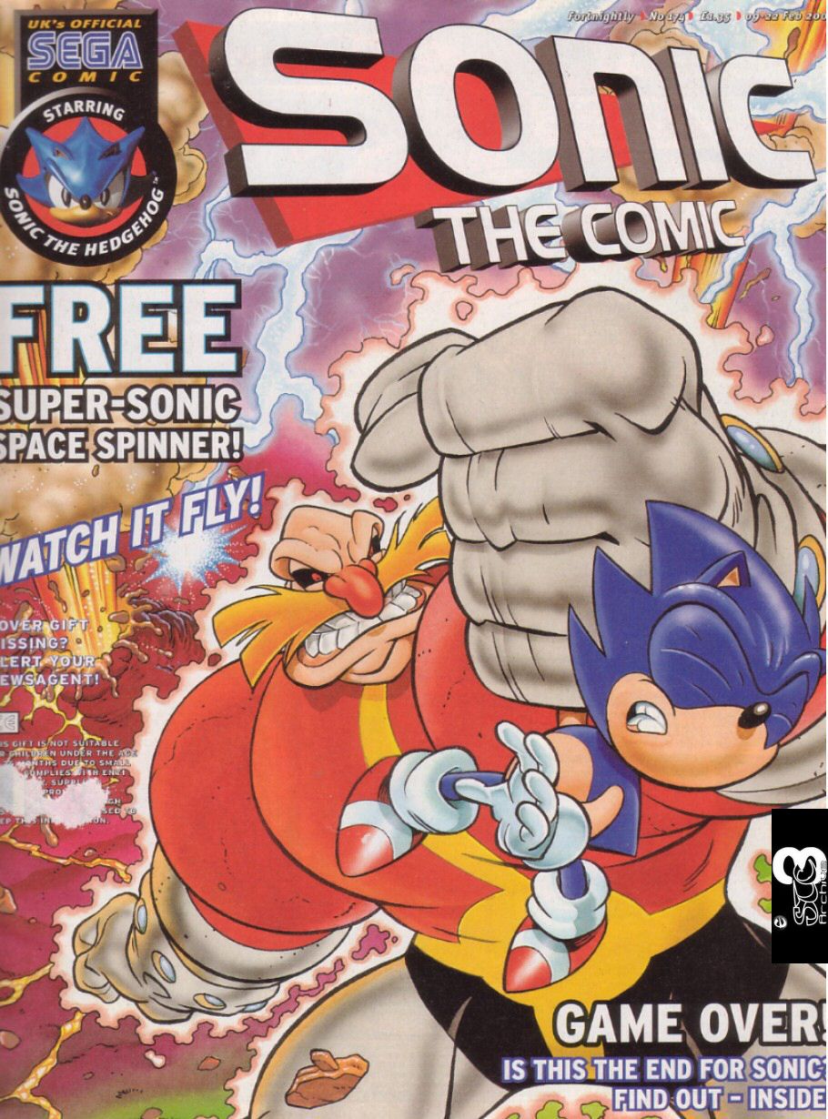 Comics with Fleetway Sonic - Comic Studio