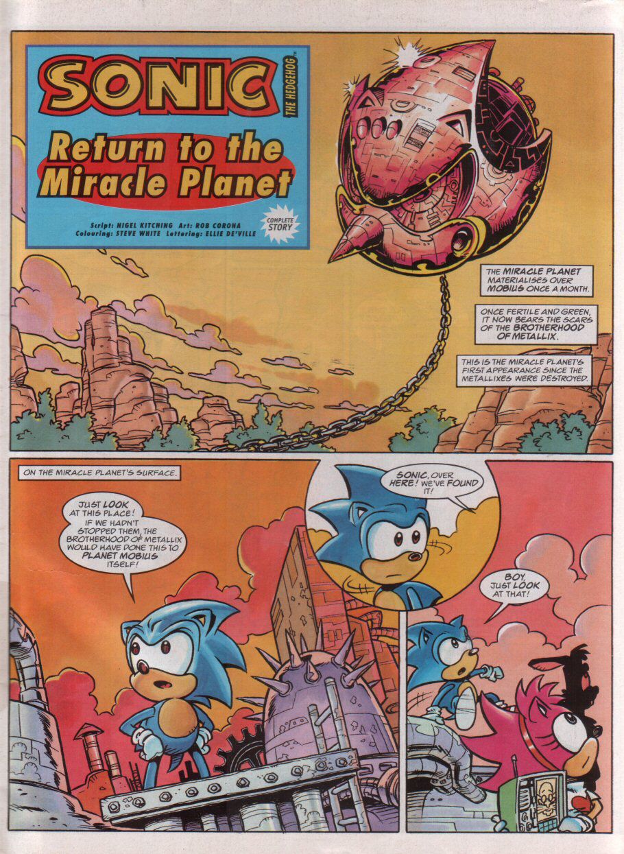 Hedgehogs Can't Swim: Sonic the Hedgehog: Issue 185