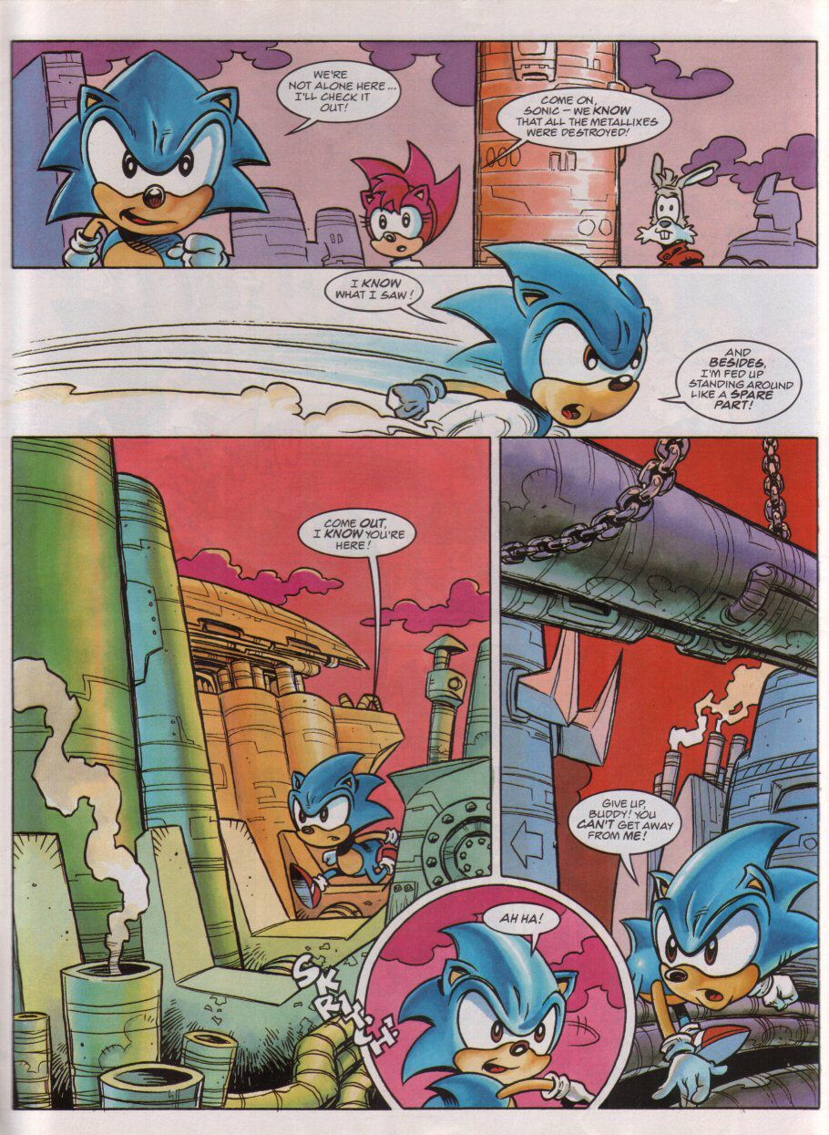 Hedgehogs Can't Swim: Sonic the Hedgehog: Issue 185