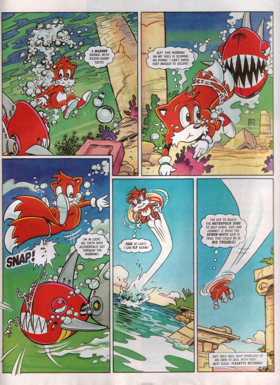 Hedgehogs Can't Swim: Sonic the Hedgehog: Issue 181