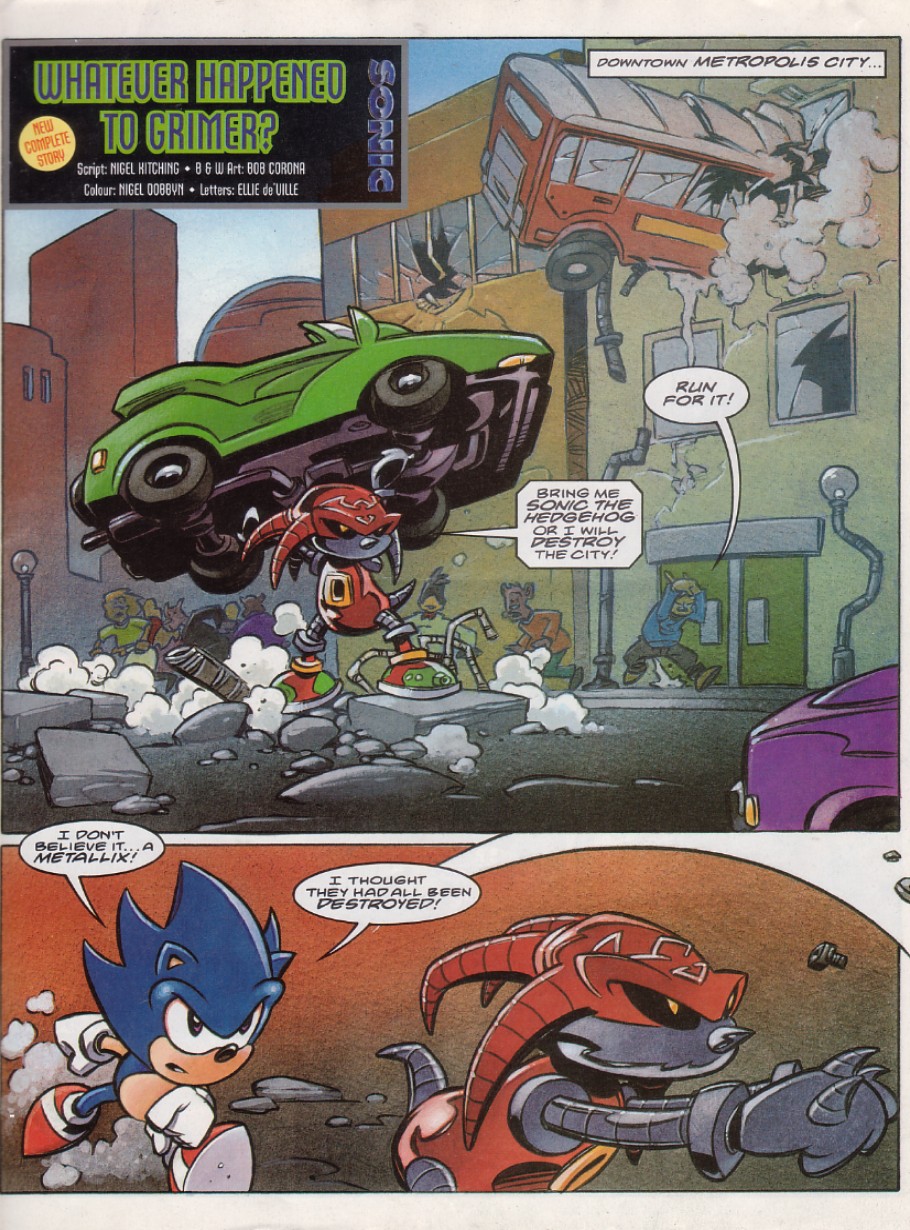 Fleetway Sonic the Comic Appreciation n No Context