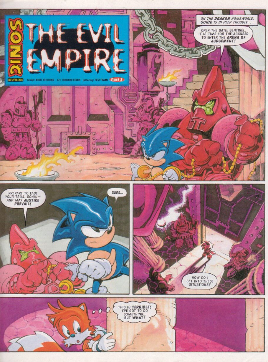 Sonic the Comic #170 Fleetway UK